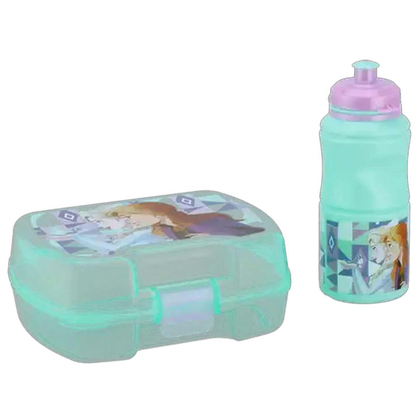 Image of Frozen Pastel Lunchbox & Bottle Set 2 Piece