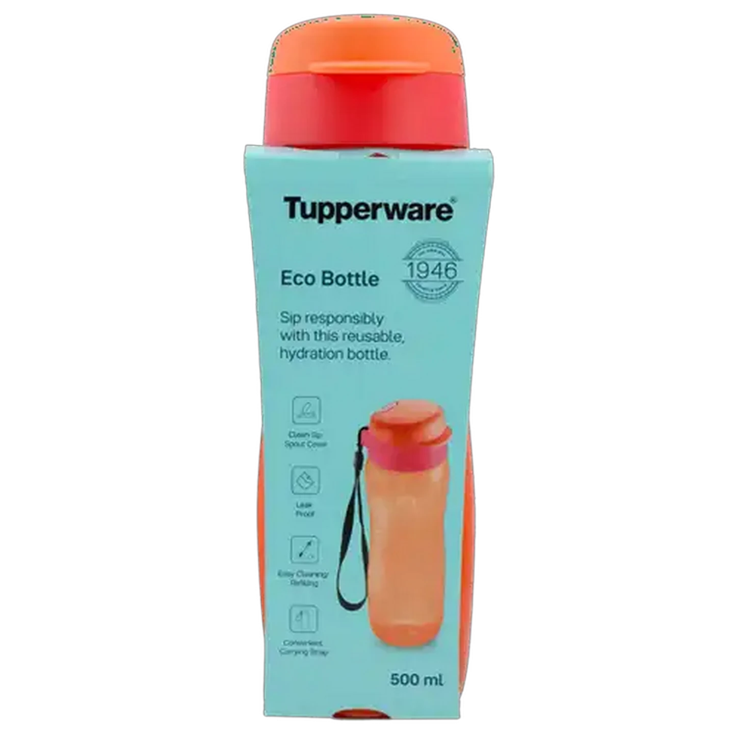 Image of Tupperware Salmon Eco Bottle 500ml