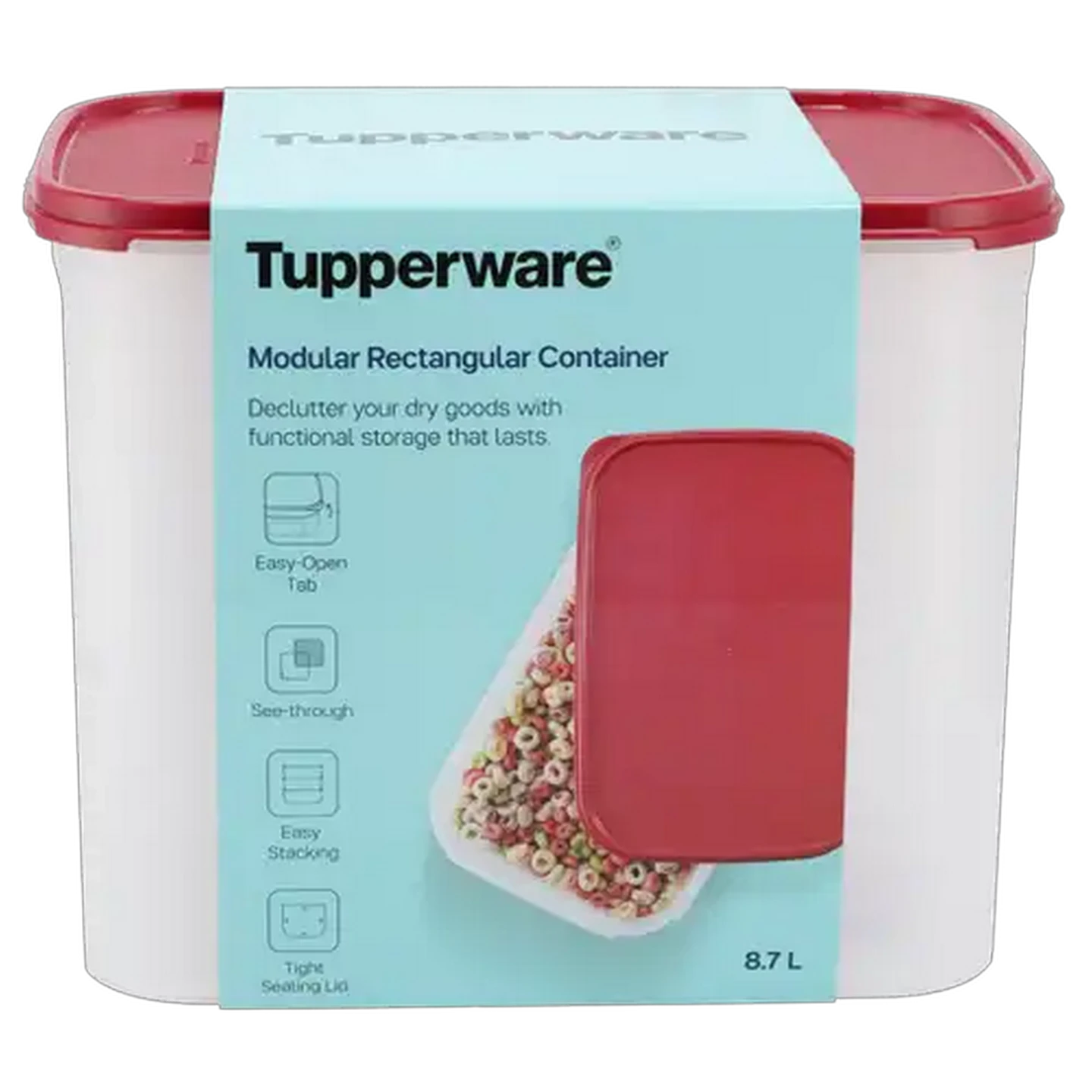 Image of Tupperware Modular Rectangular Container 8.7L