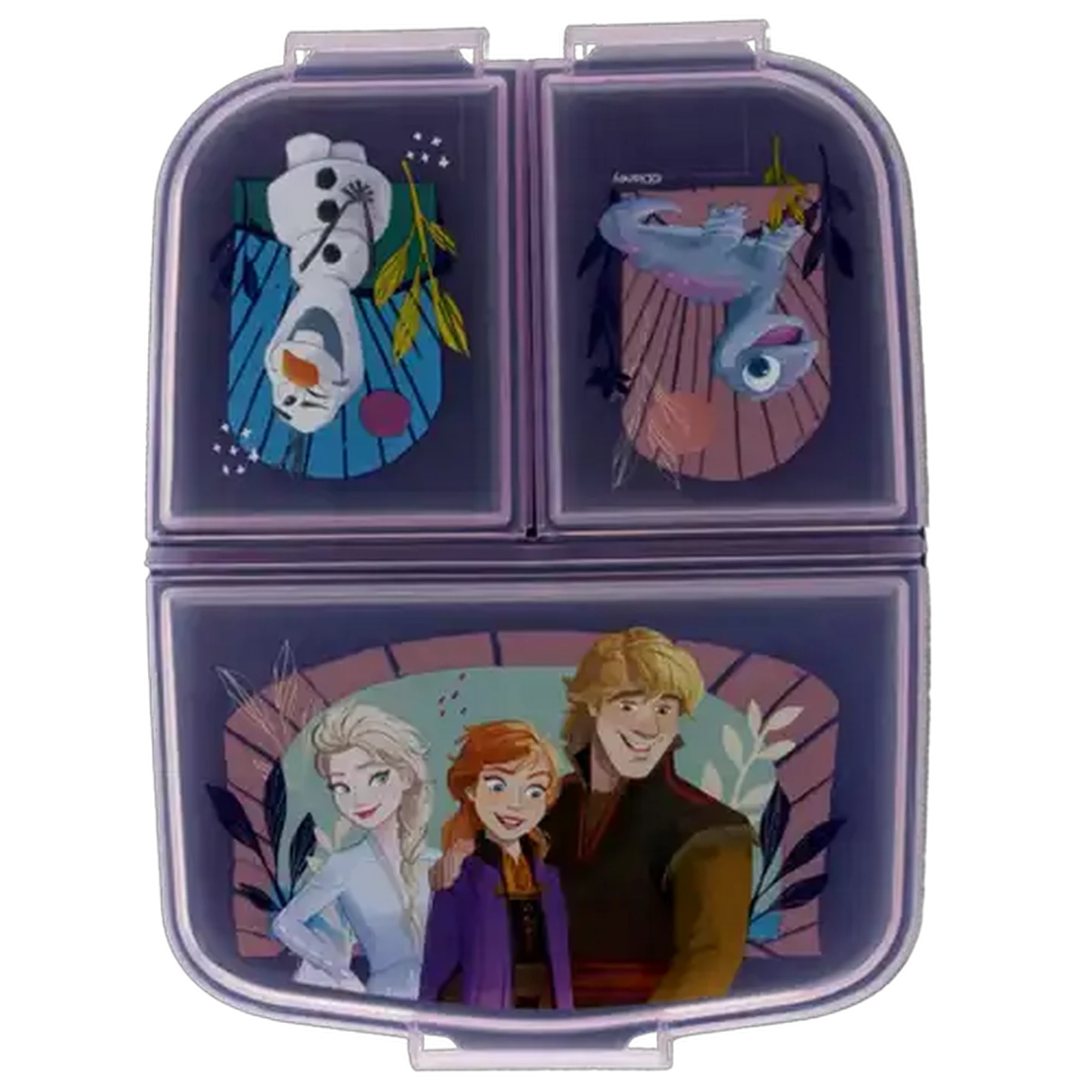 Image of Frozen Pastel Compartment Lunch Box