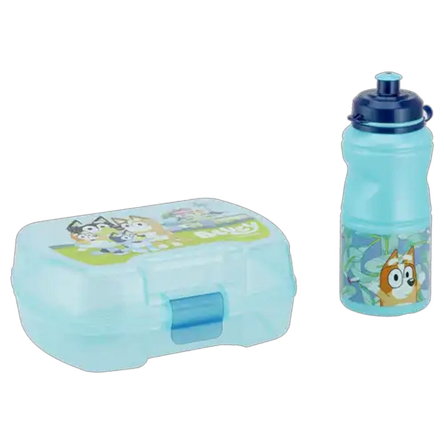 Image of Bluey Pastel Lunch Box & Bottle Set 2 Piece