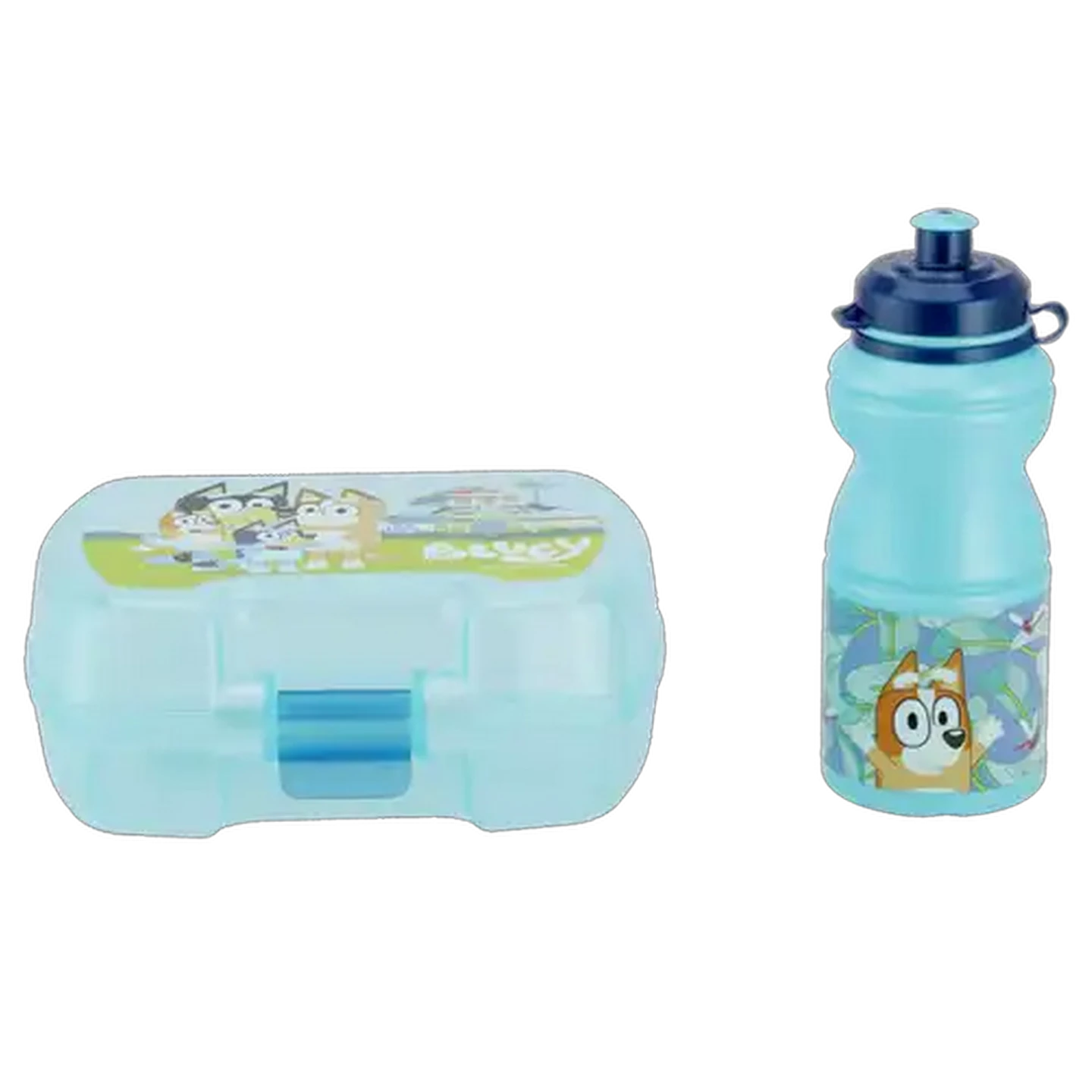 Image of Bluey Pastel Lunch Box & Bottle Set 2 Piece