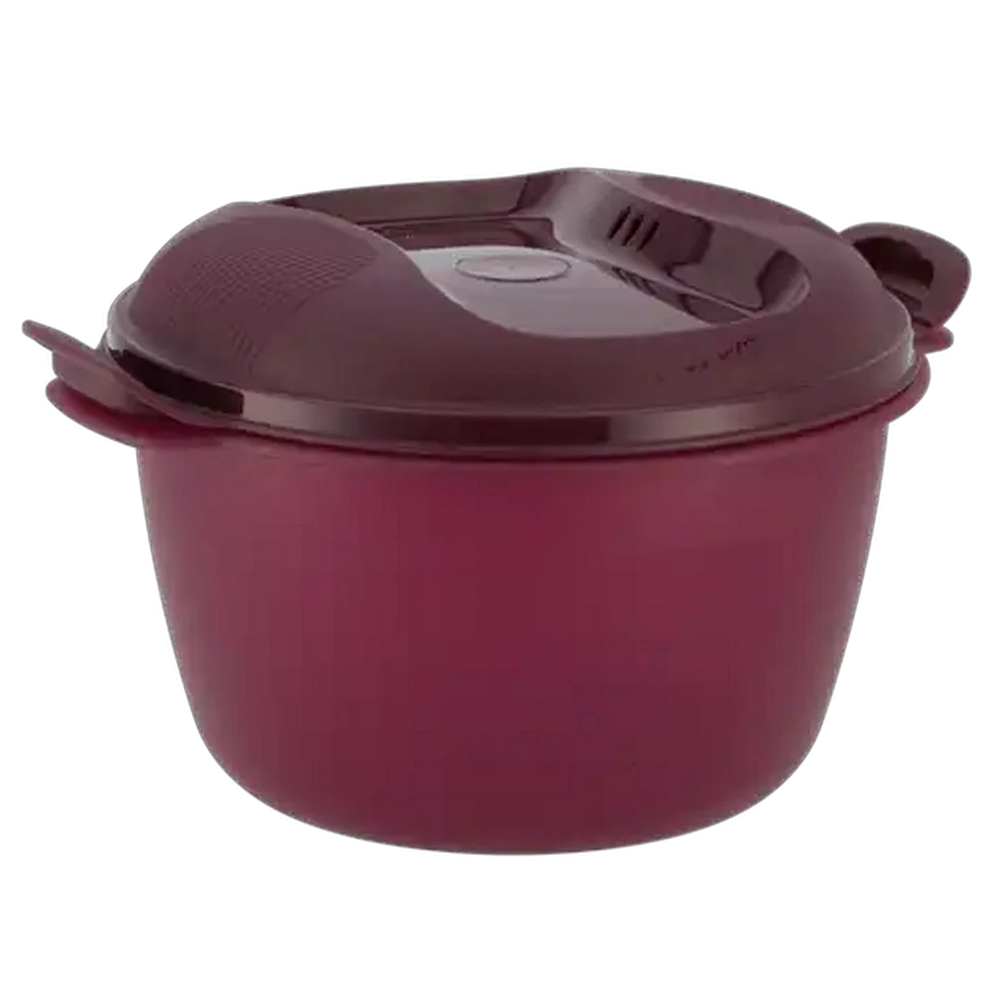 Image of Tupperware Purple Microwave Rice & Grain Cooker 3L