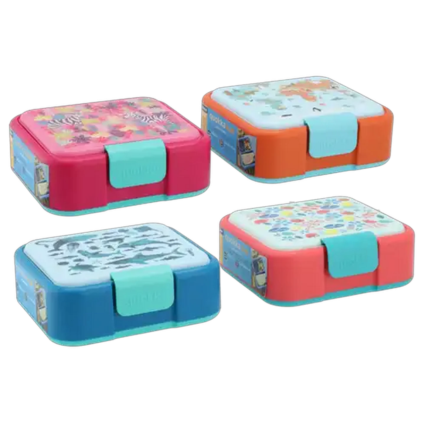 Image of Quokka Plastic Kids' Lunch Box 1L (Colour May Vary)