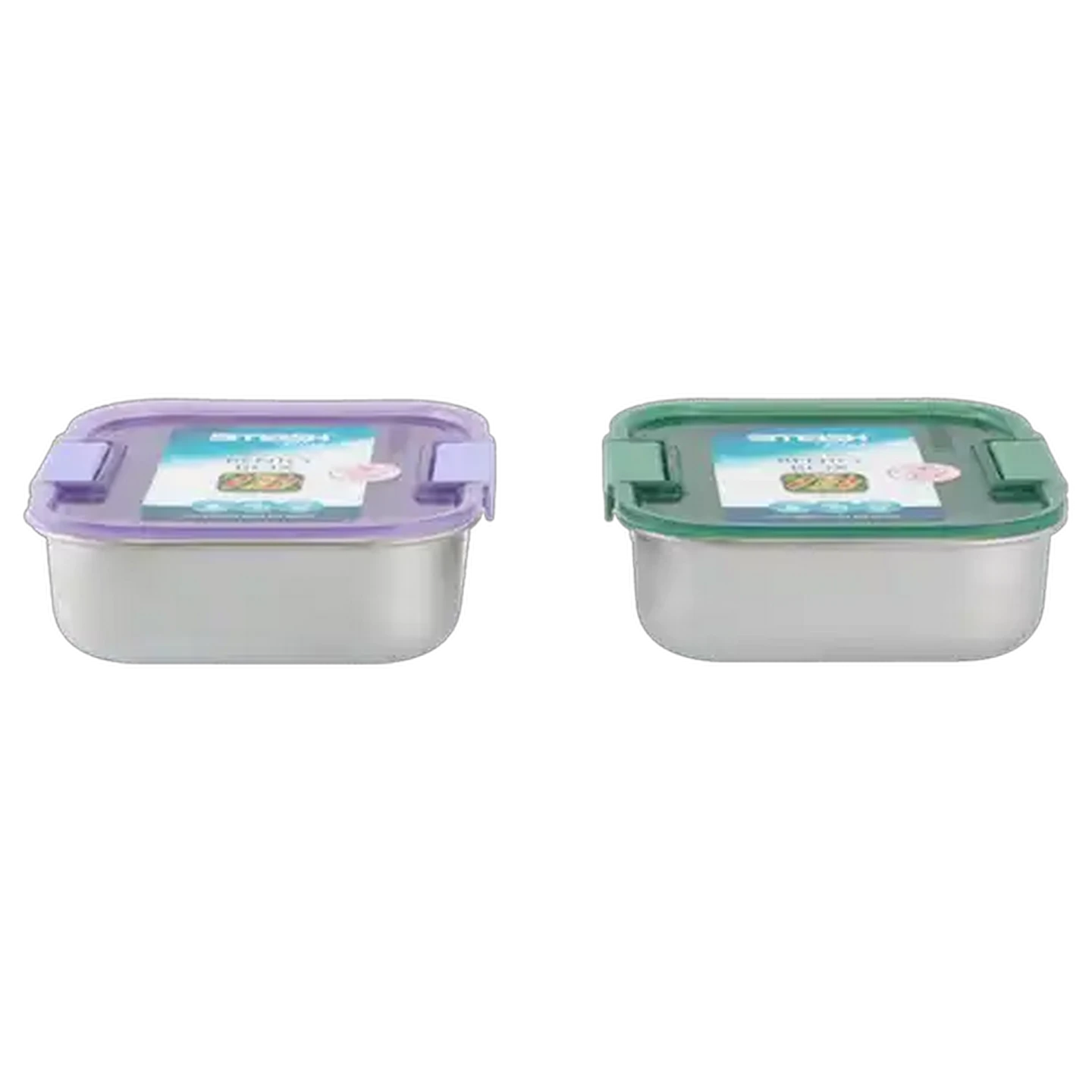Image of Smash Stainless Steel Lunch Box 600ml (Colour May Vary)