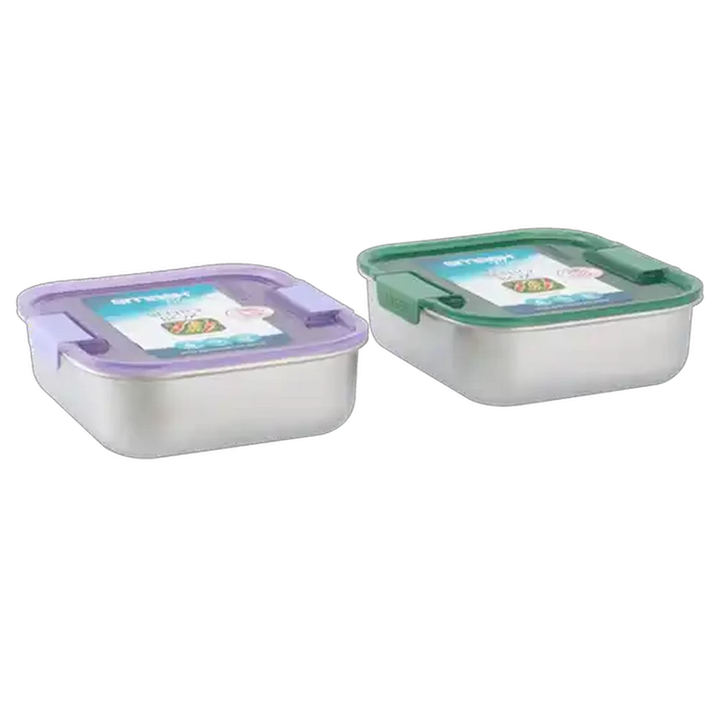 Image of Smash Stainless Steel Lunch Box 600ml (Colour May Vary)