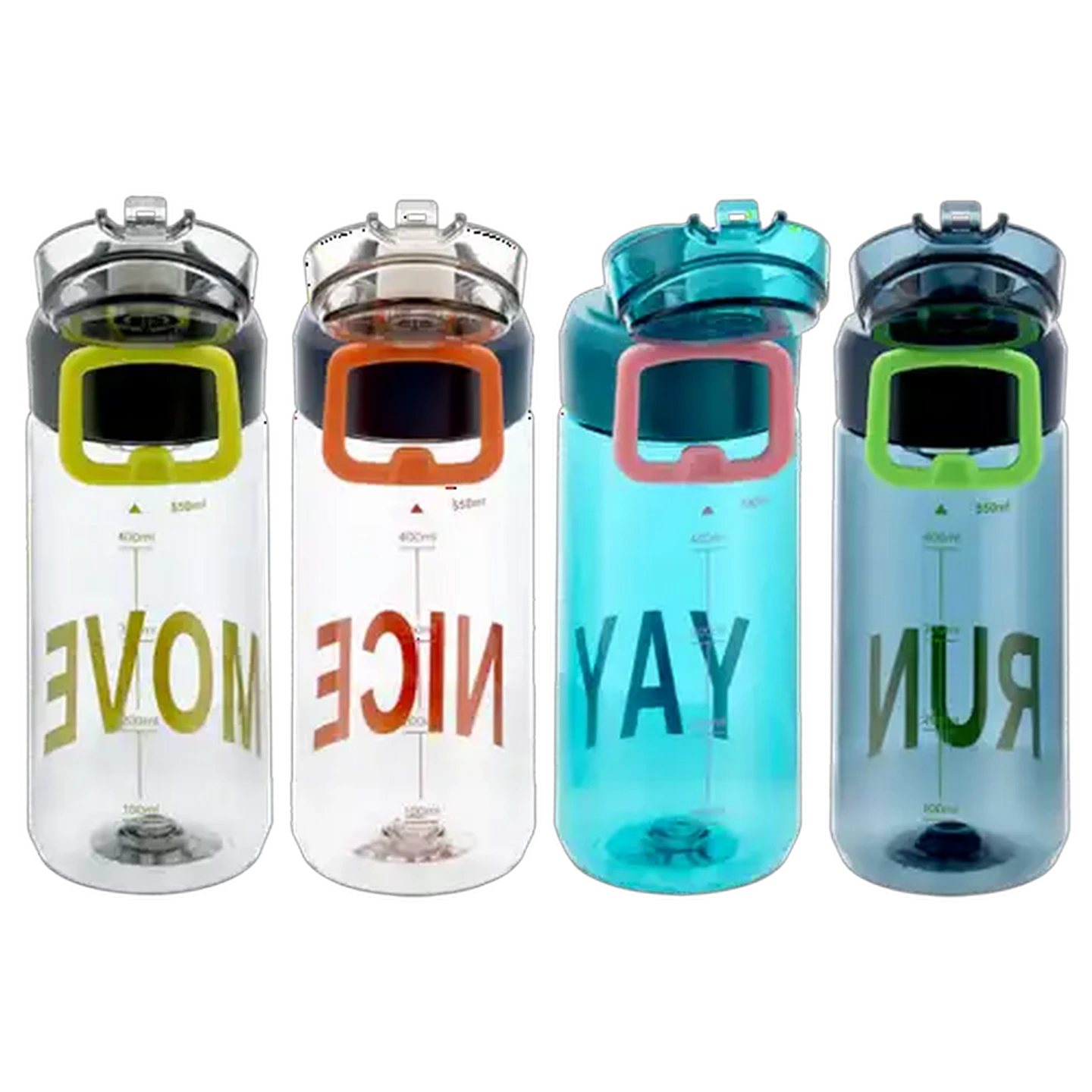 Image of Printed Polyethylene Water Bottle 550ml (Print May Vary)