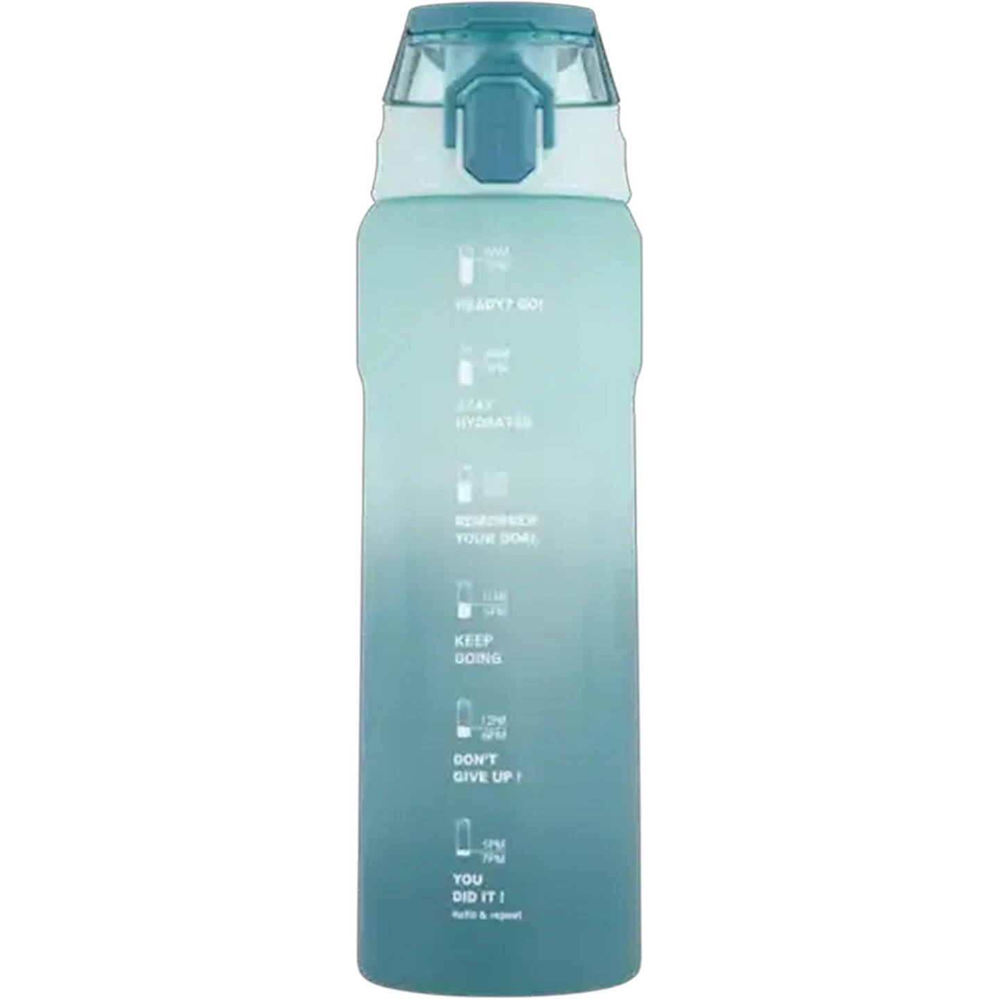 Image of Neon Plastic Polyethylene Goals Water Bottle 1L (Colour May Vary)