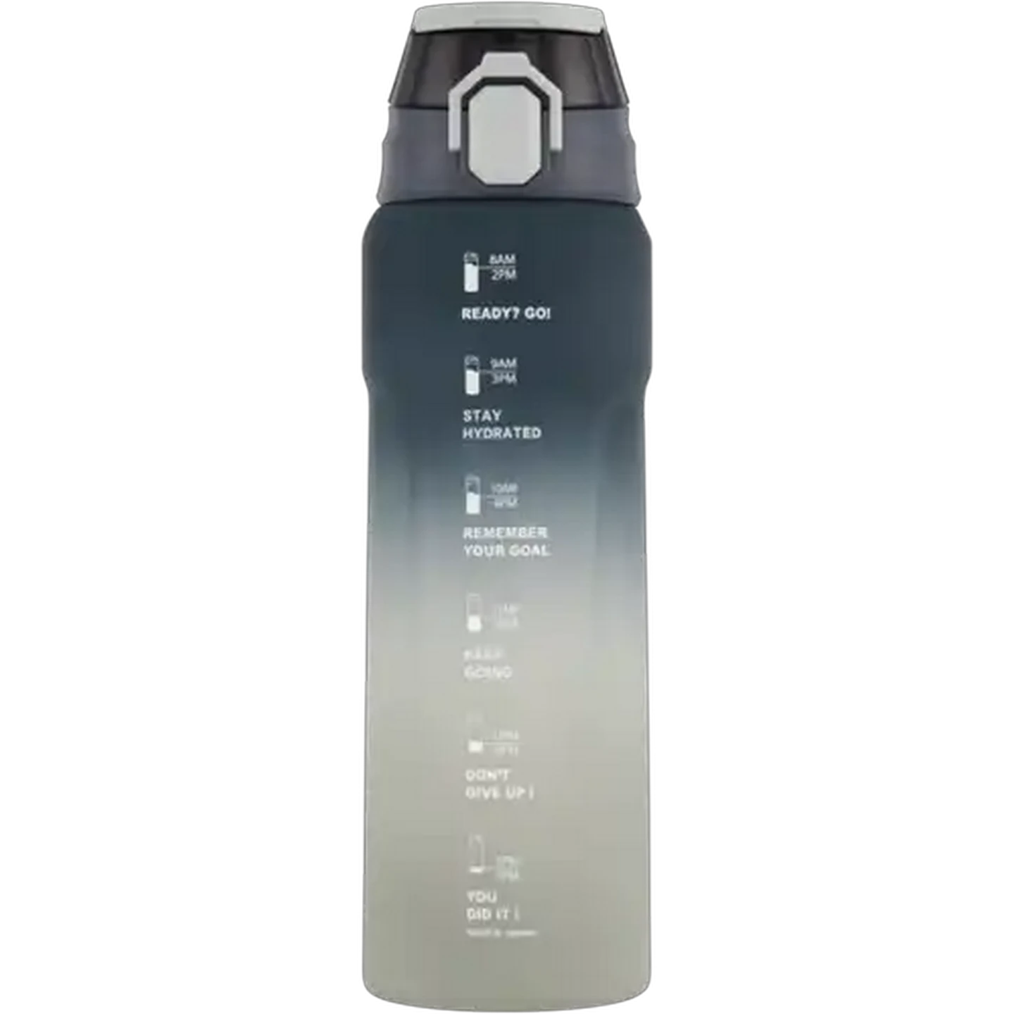 Image of Neon Plastic Polyethylene Goals Water Bottle 1L (Colour May Vary)