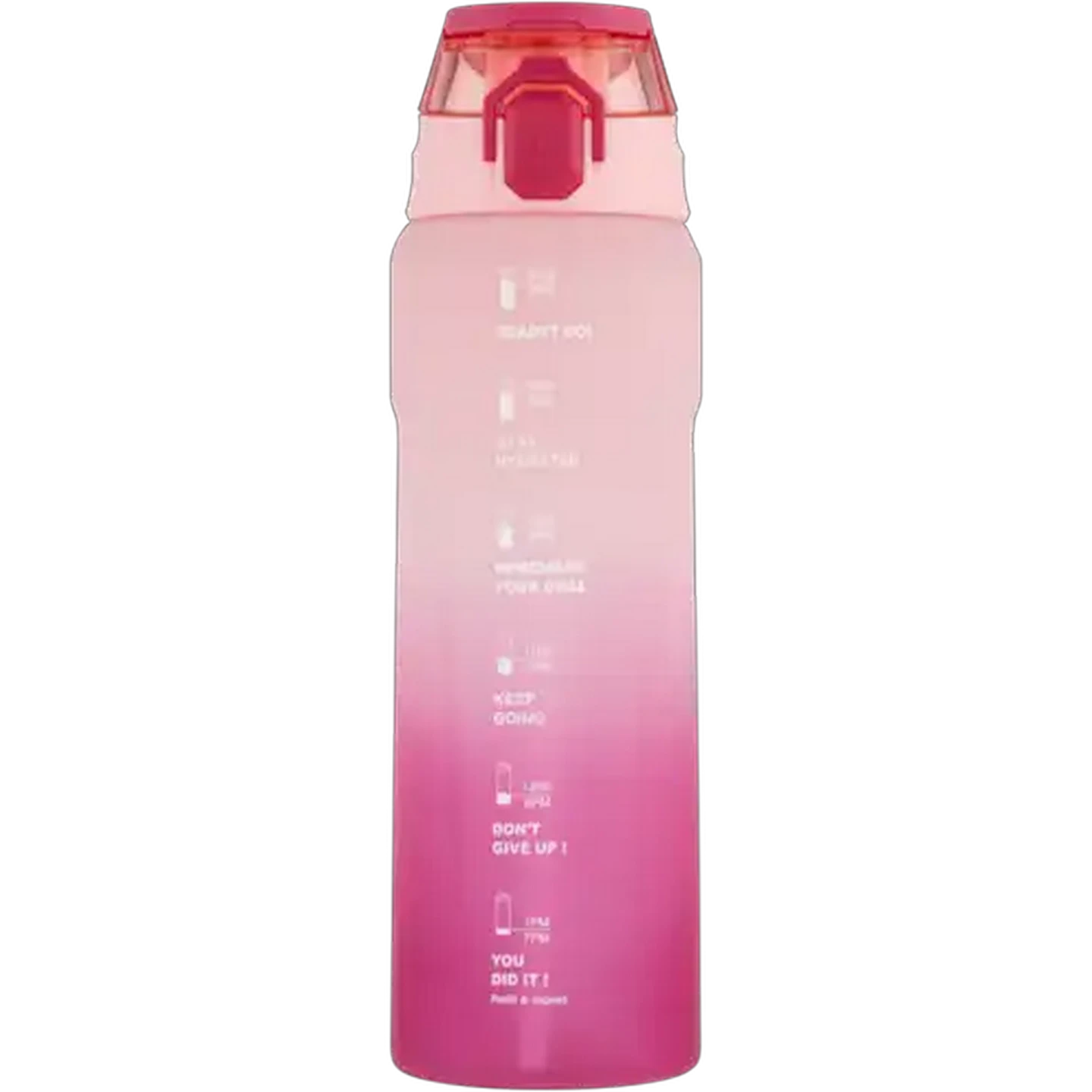 Image of Neon Plastic Polyethylene Goals Water Bottle 1L (Colour May Vary)