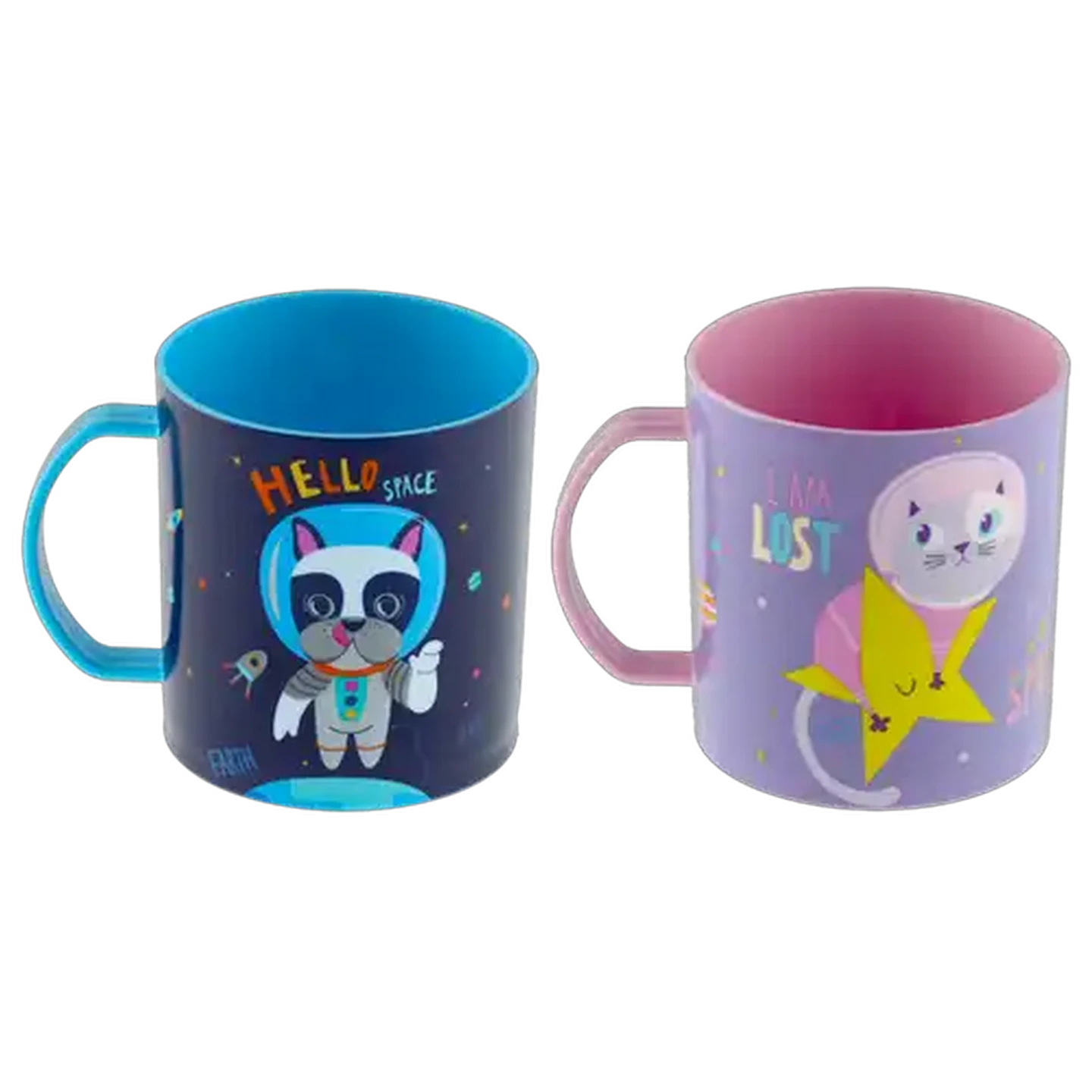 Image of Space Cat/Dog Mug 340ml (Colour May Vary)