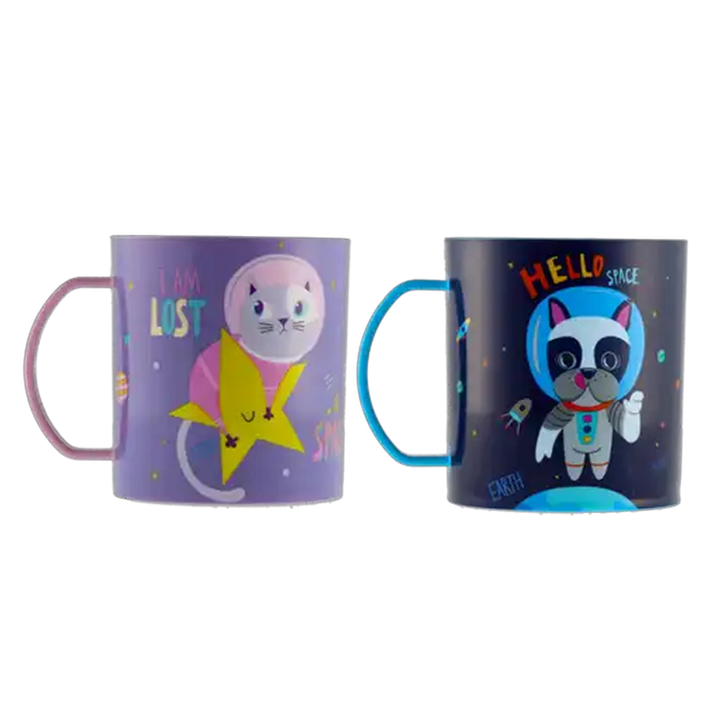 Image of Space Cat/Dog Mug 340ml (Colour May Vary)
