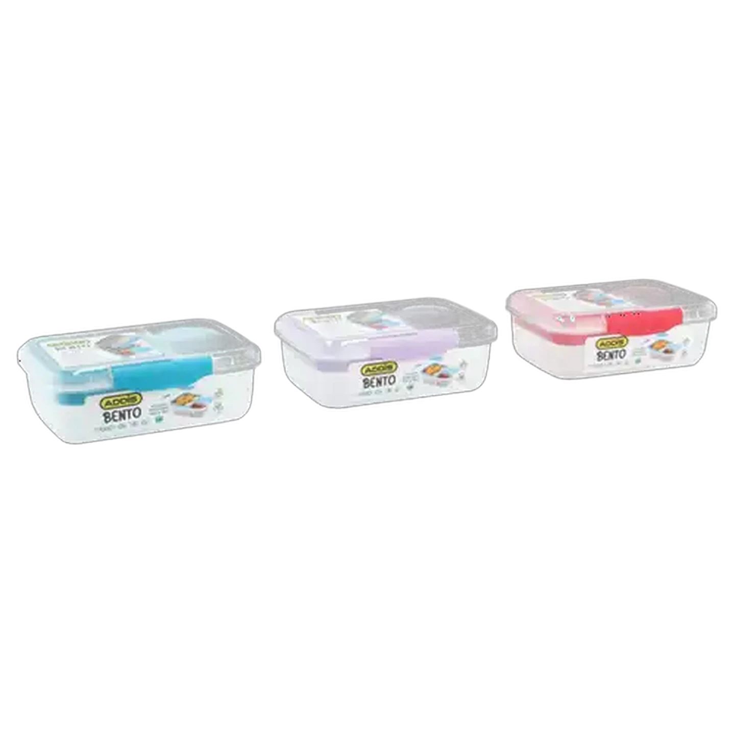 Image of ADDIS Munch On-the-Go Bento Lunch Box 1.6L (Colour May Vary)