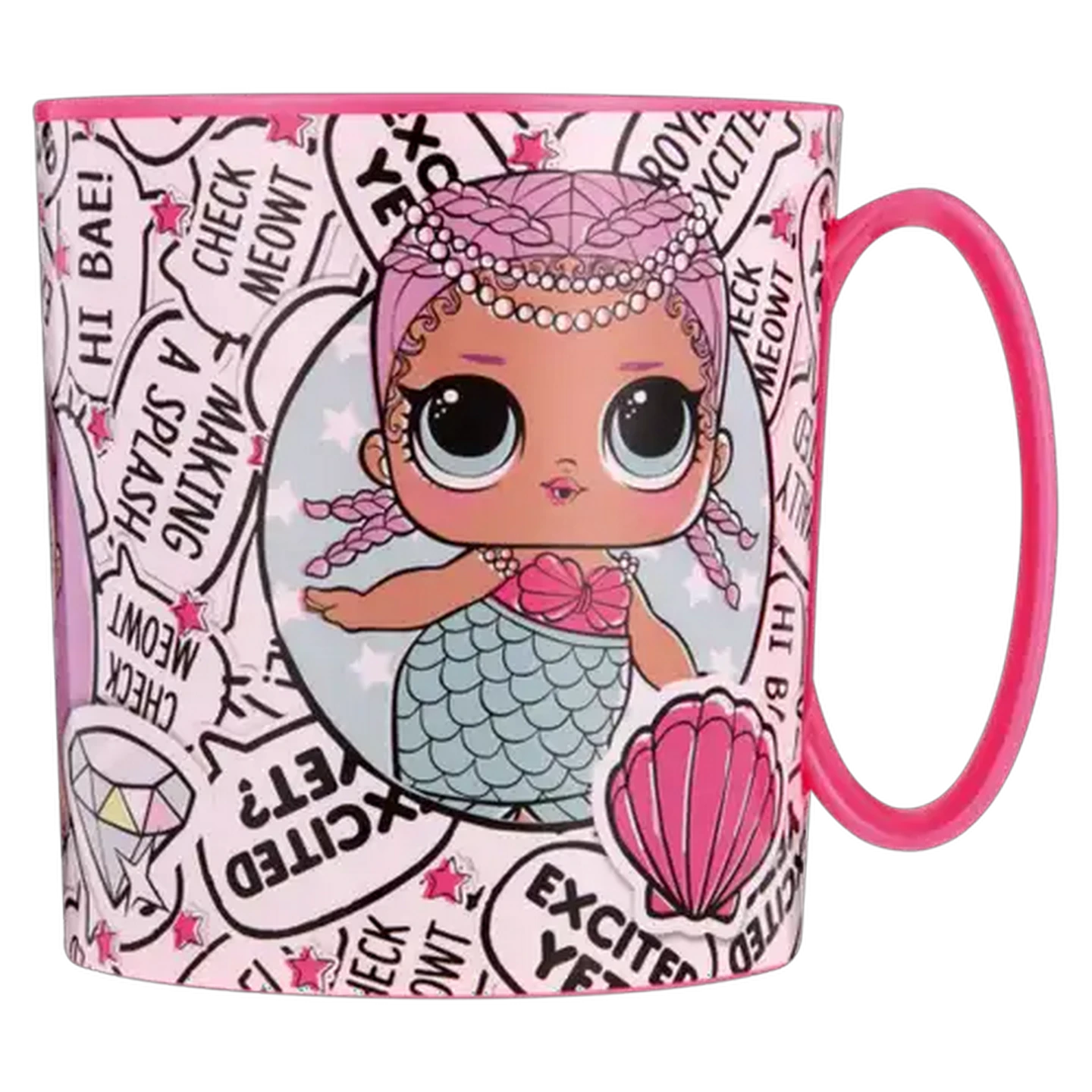Image of LOL Rock Pink Drinking Mug 350ml