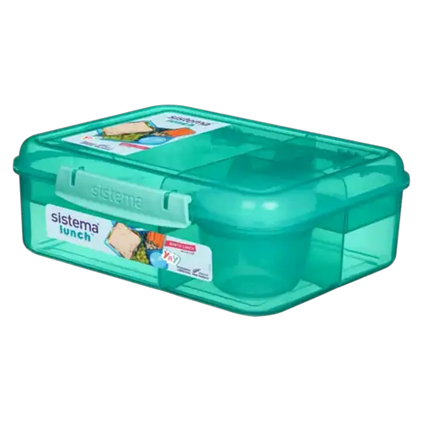 Image of Sistema Teal Bento Lunch 1.65L