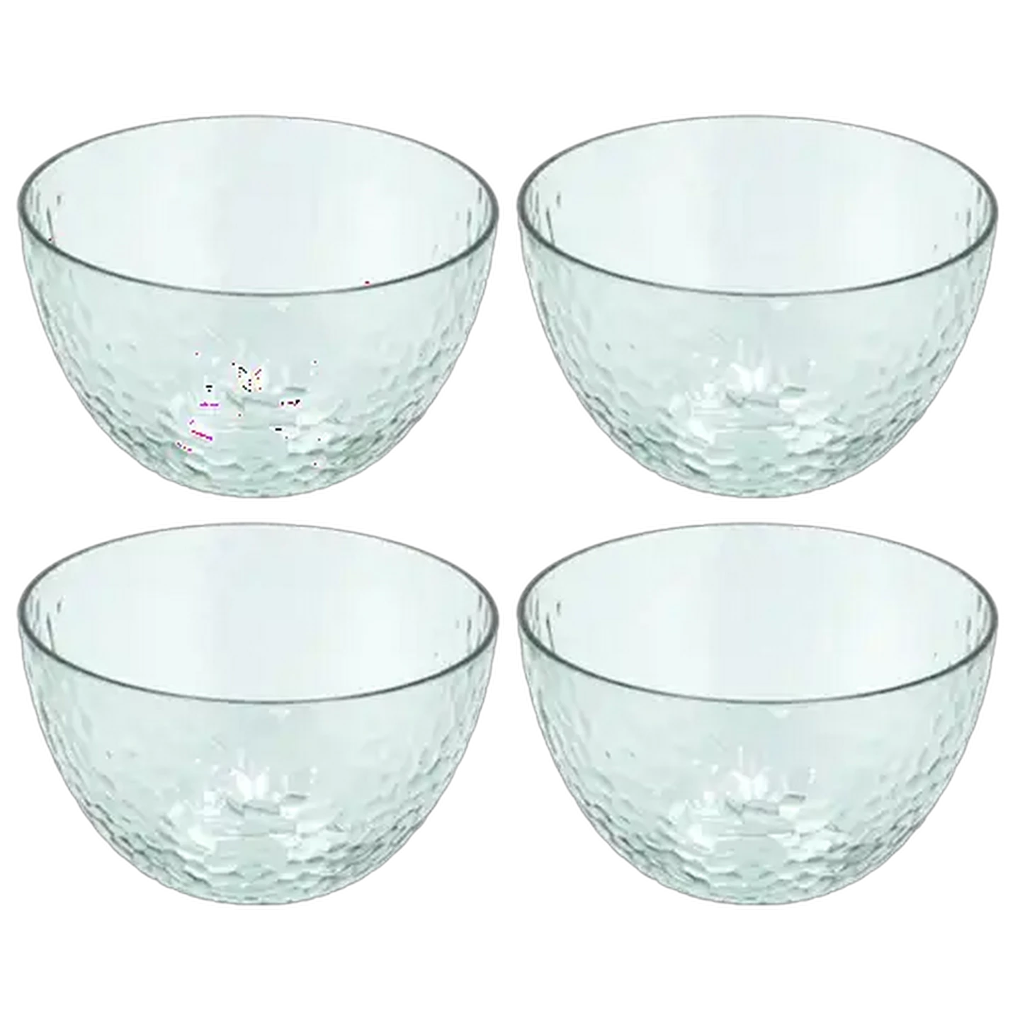 Image of Ripple Plastic Small Bowl 800ml 4-Pack
