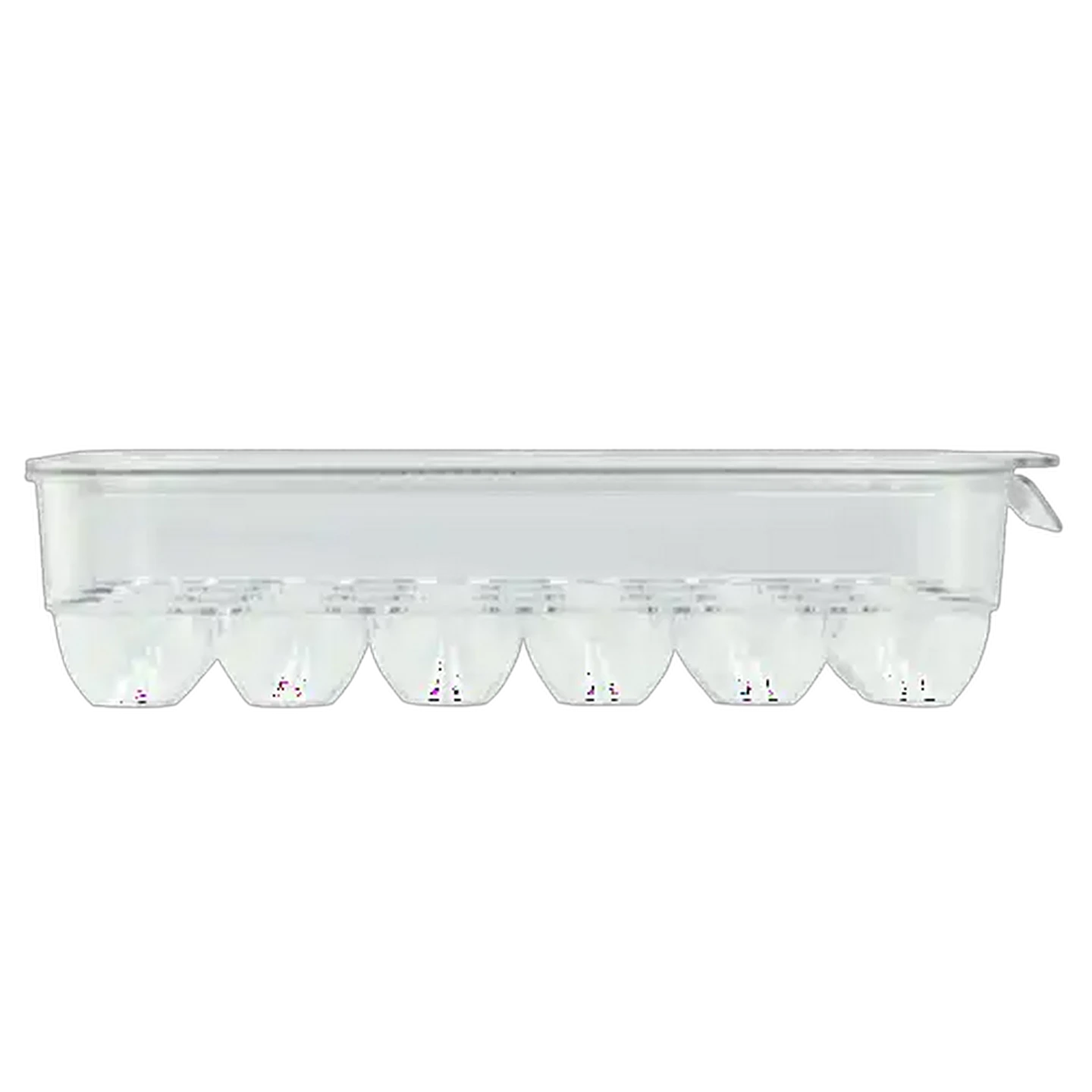Image of Fridge & Pantry Plastic 18-Egg Holder Organiser with Lid