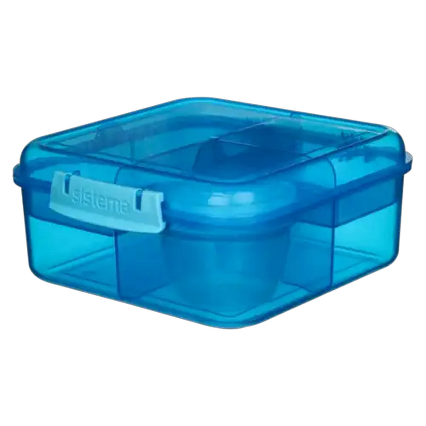 Image of Sistema Lunch Blue Bento Cube 1.25L