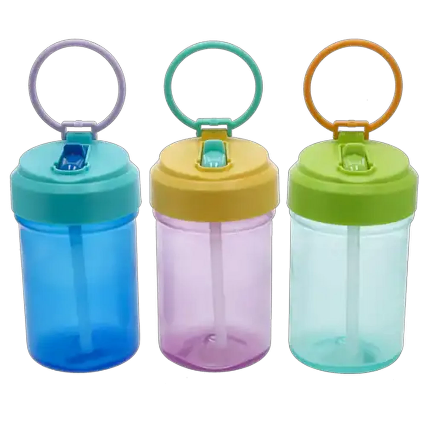 Image of Plastic Colour Pop Bottle 500ml (Colour May Vary)