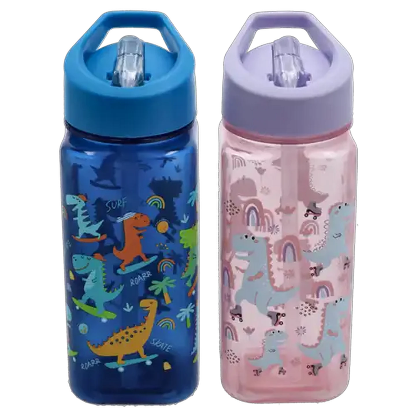 Image of Active Dino Bottle with Straw 500ml (Design May Vary)
