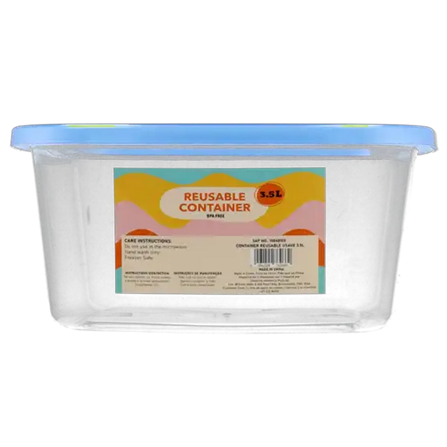 Image of Reusable Container 3.5L