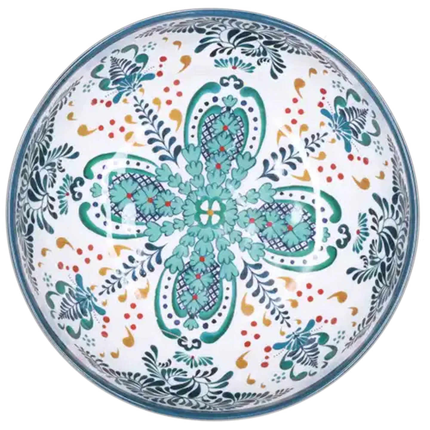 Image of Greek Melamine Mix Blue Bowl 1L