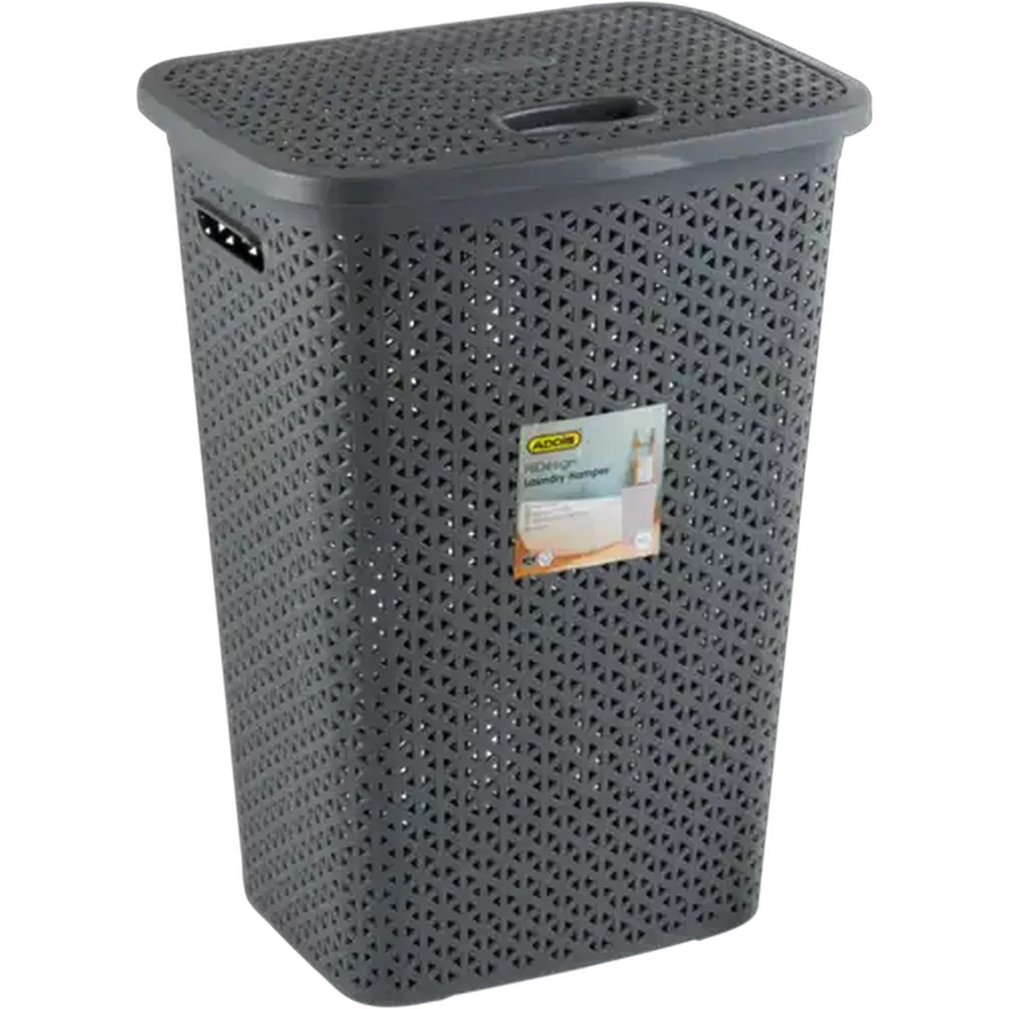 Image of ADDIS Grey HiDesign Laundry Hamper 60L