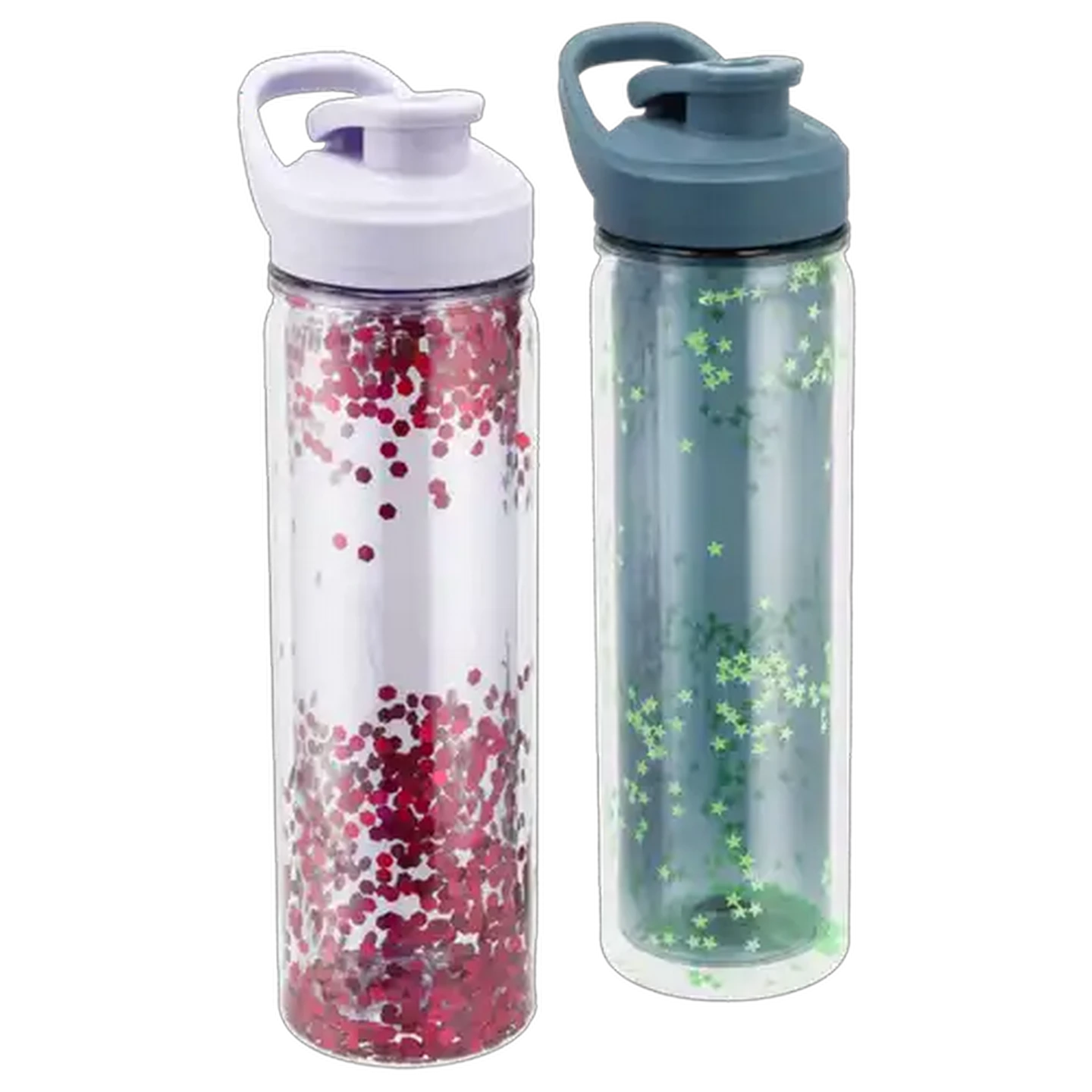 Image of Glitter Bomb Tritan Double Wall Bottle 590ml (Colour May Vary)