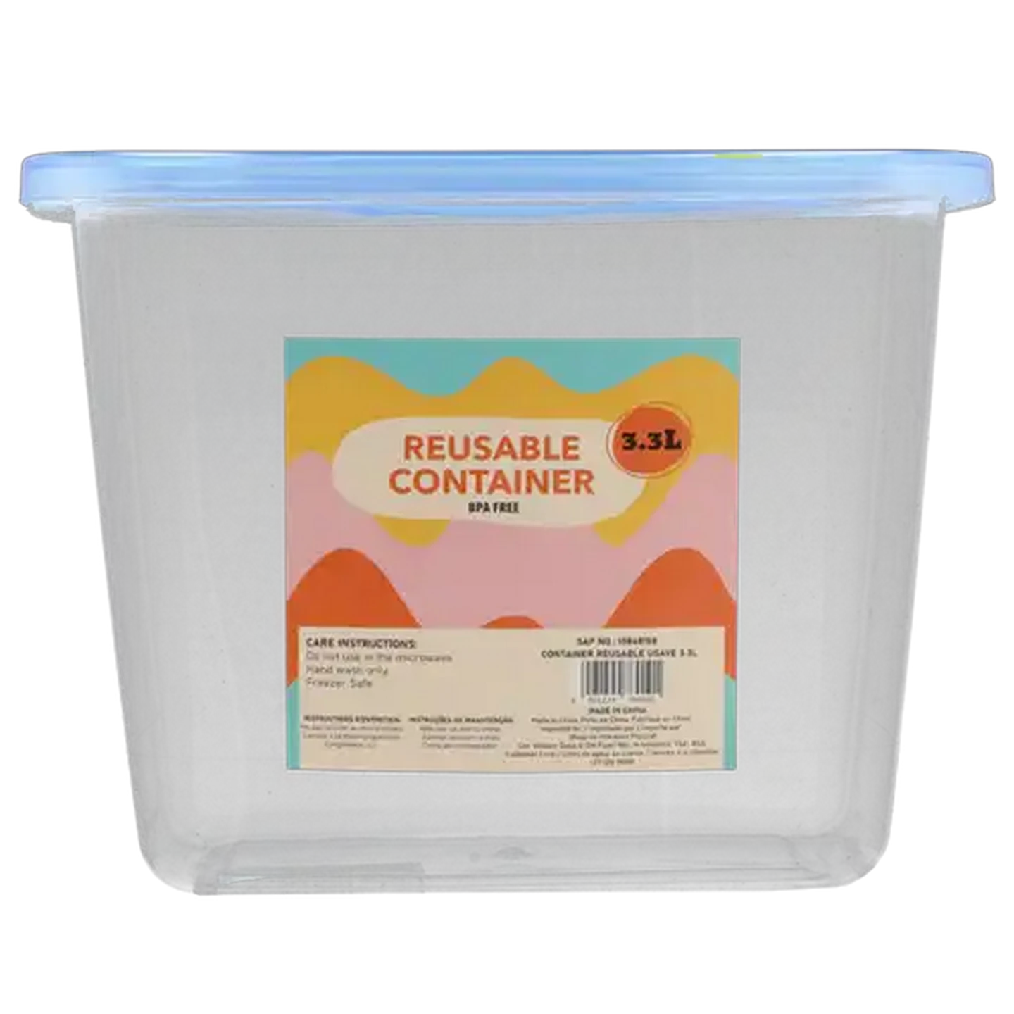 Image of Reusable Container 3.3L