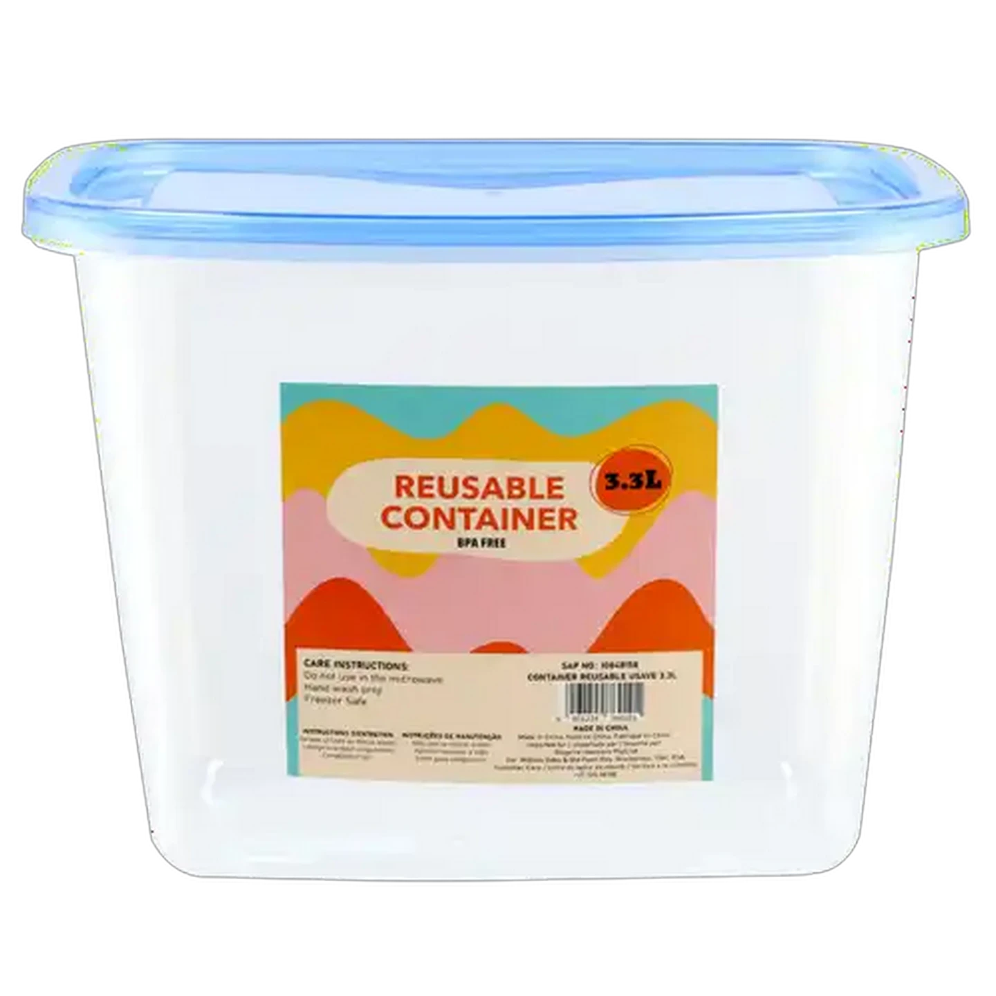 Image of Reusable Container 3.3L