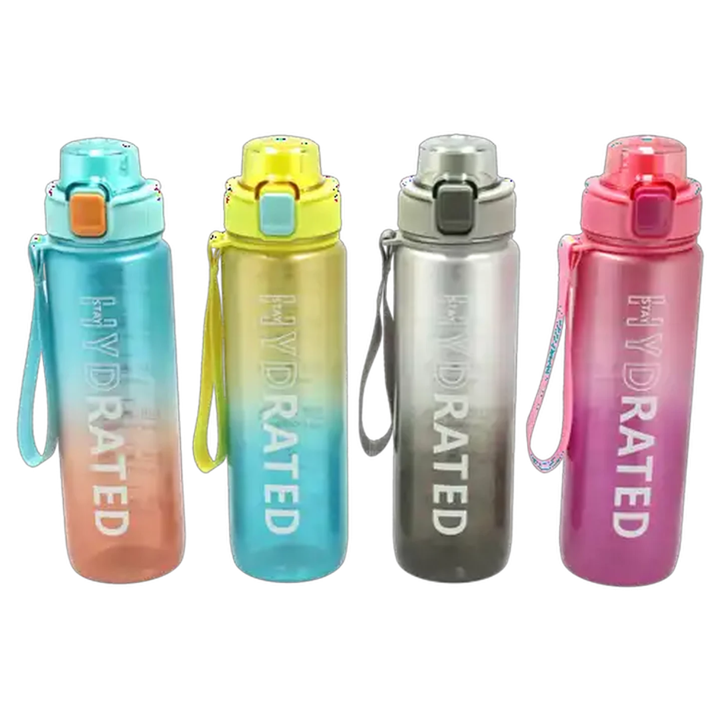Image of Hydrate PETG Shine Chugger Bottle 1L (Colour May Vary)