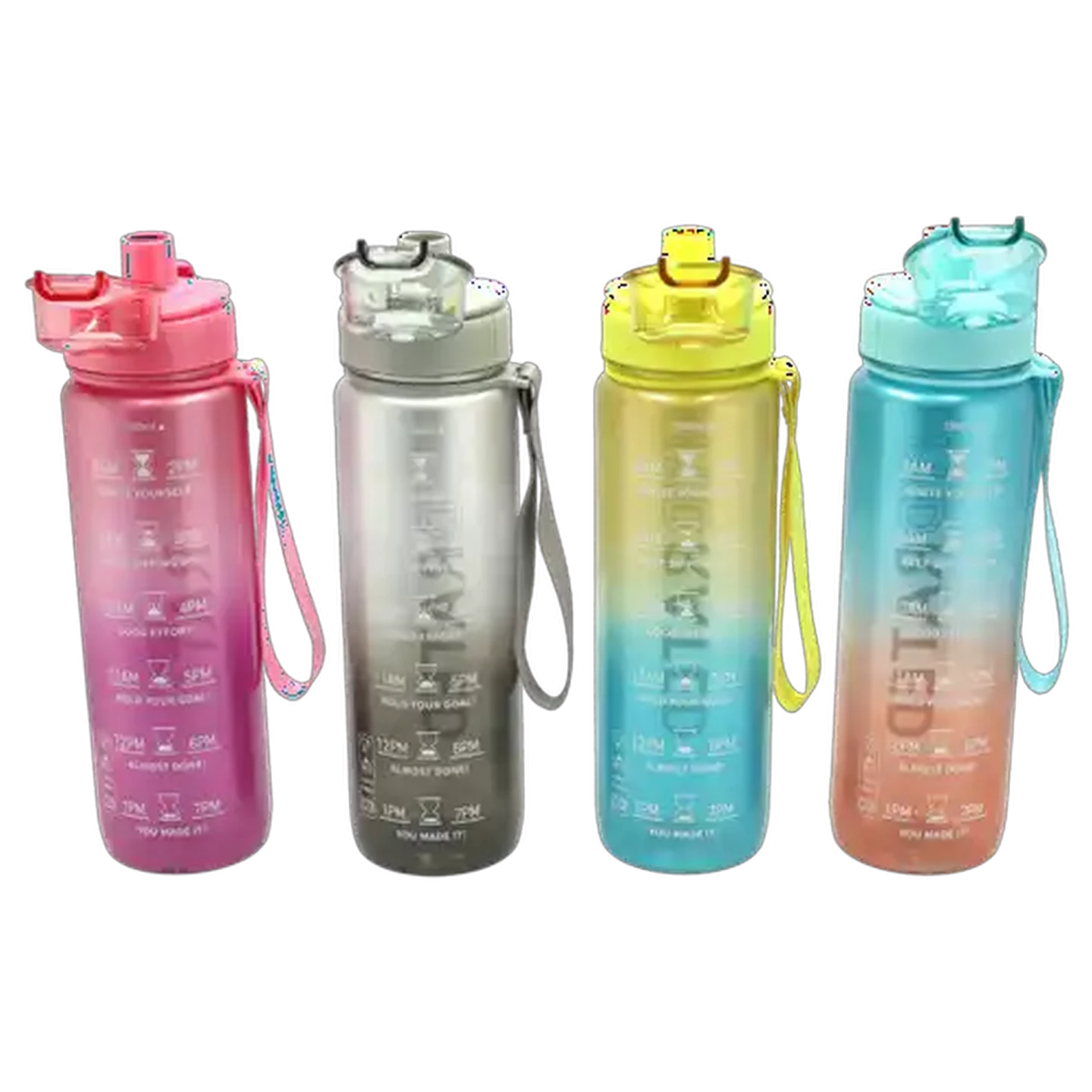 Image of Hydrate PETG Shine Chugger Bottle 1L (Colour May Vary)