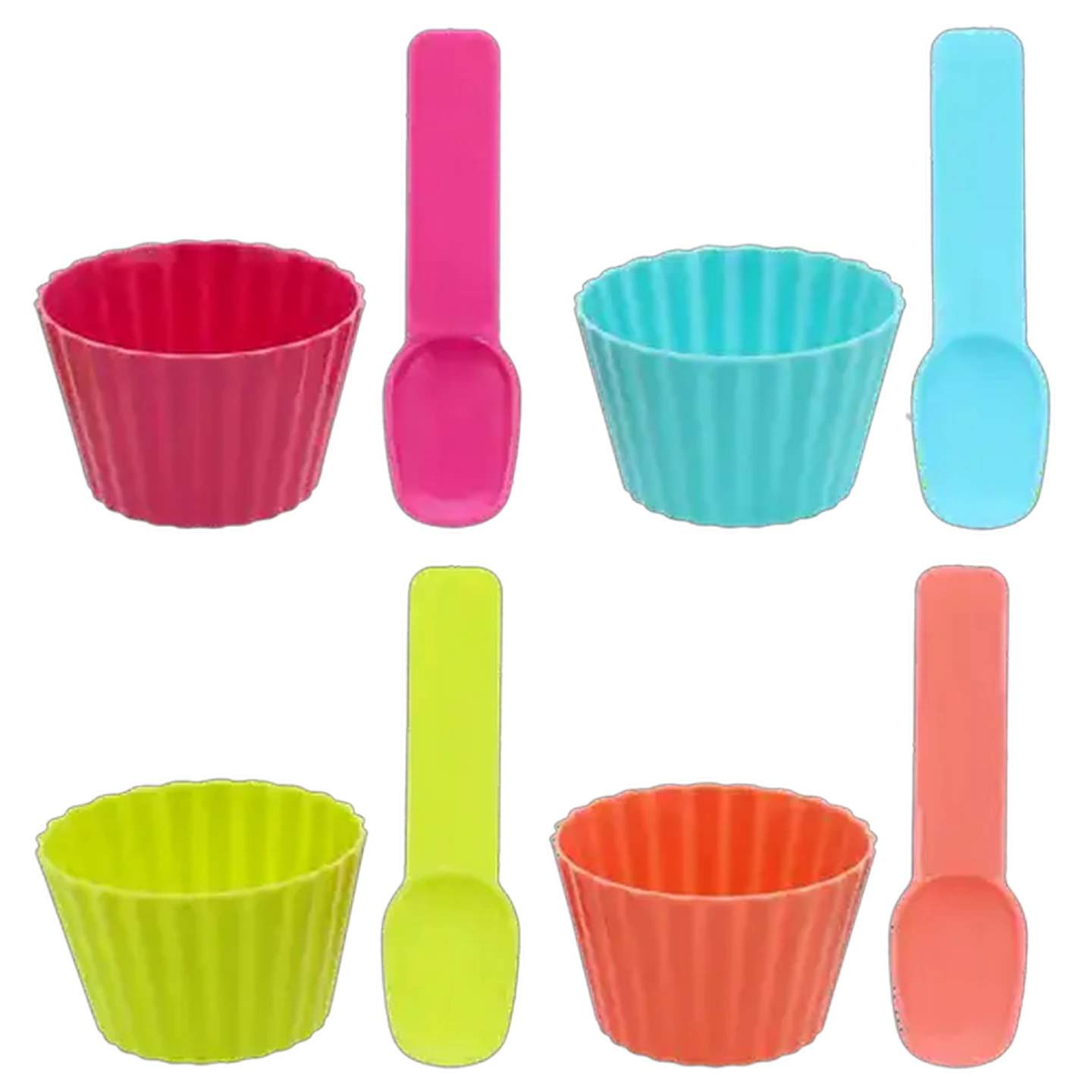 Image of Ice Cream Kids Bowl Set 4 Piece (Colour May Vary)
