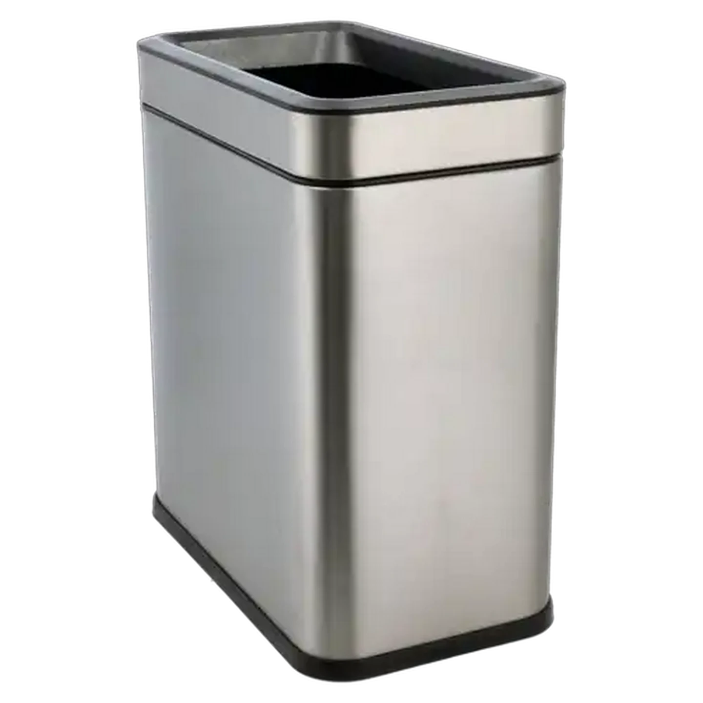 Image of My Bin Rectangular Stainless Steel Pedal Waste Bin 10L