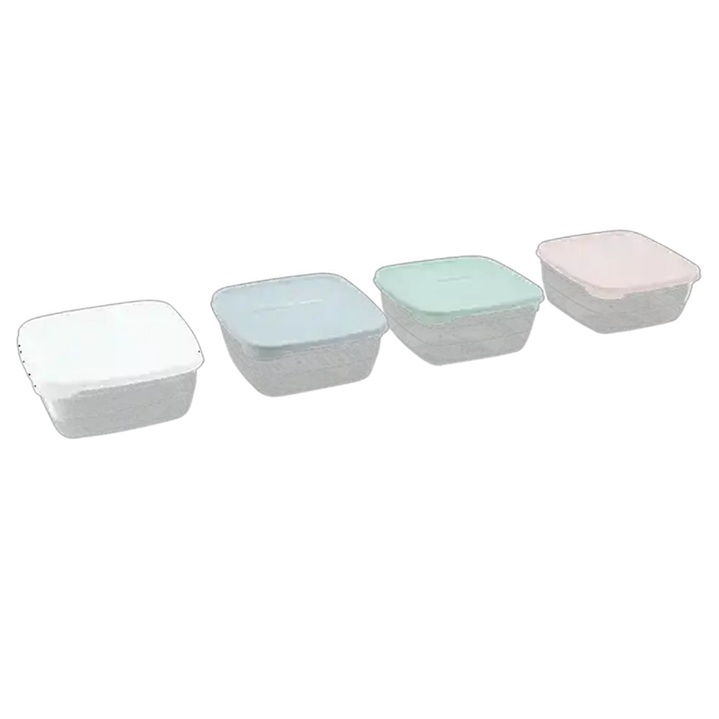 Image of Hobby Life Trend Box Container Set 900ml 3 Piece (Colour May Vary)