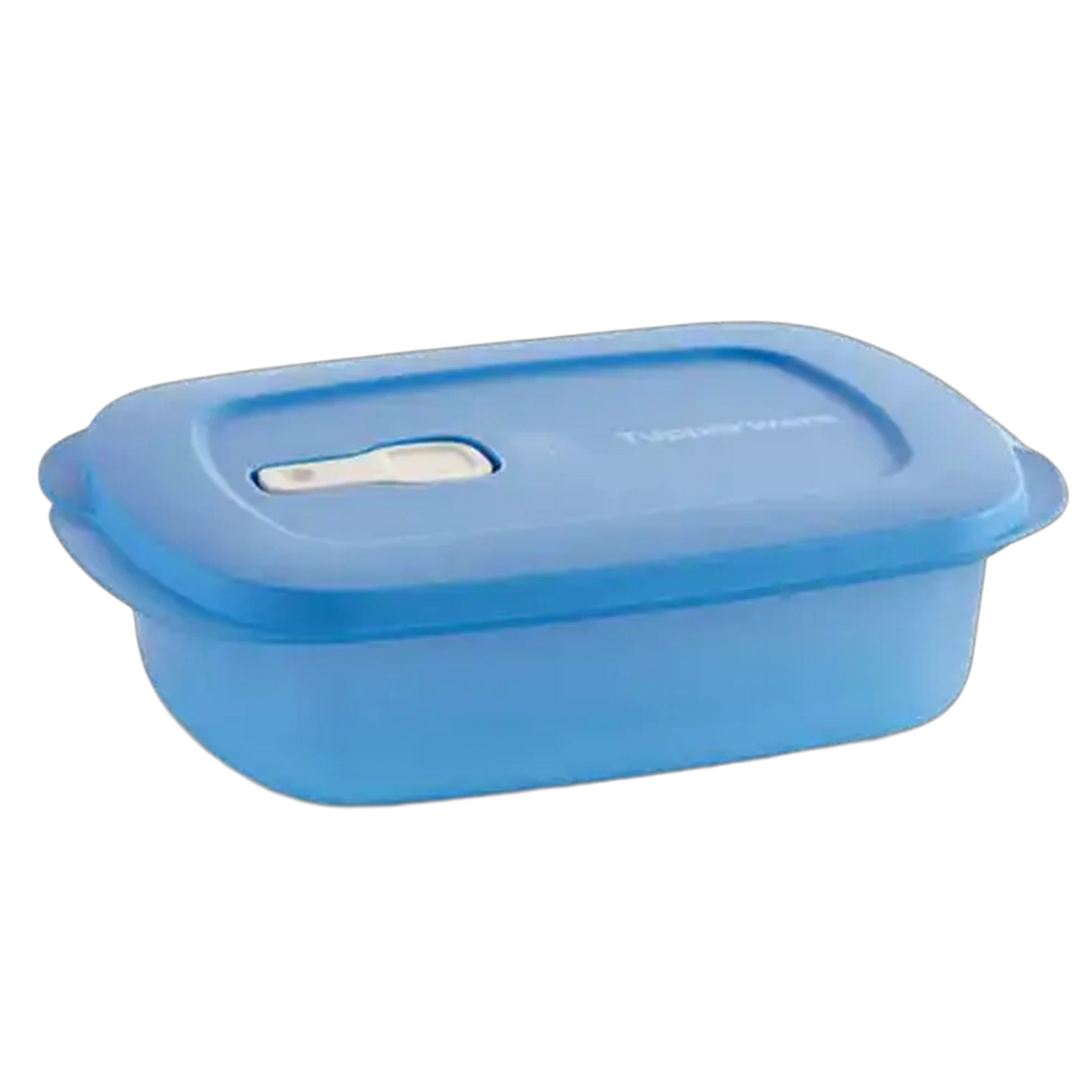 Image of Tupperware Blue Micro Container Rectangular 1L