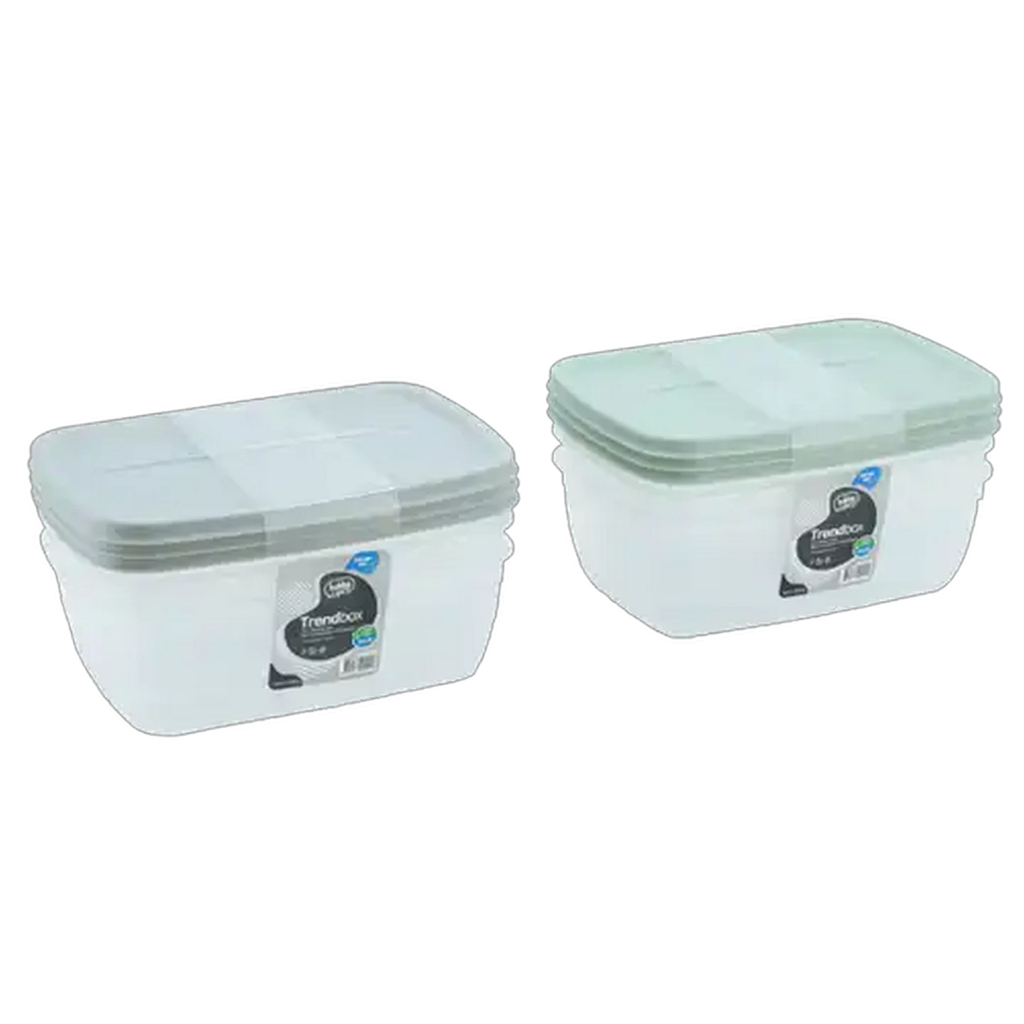 Image of Hobby Life Trendbox Container Set 3 Piece 1.2L (Colour May Vary)