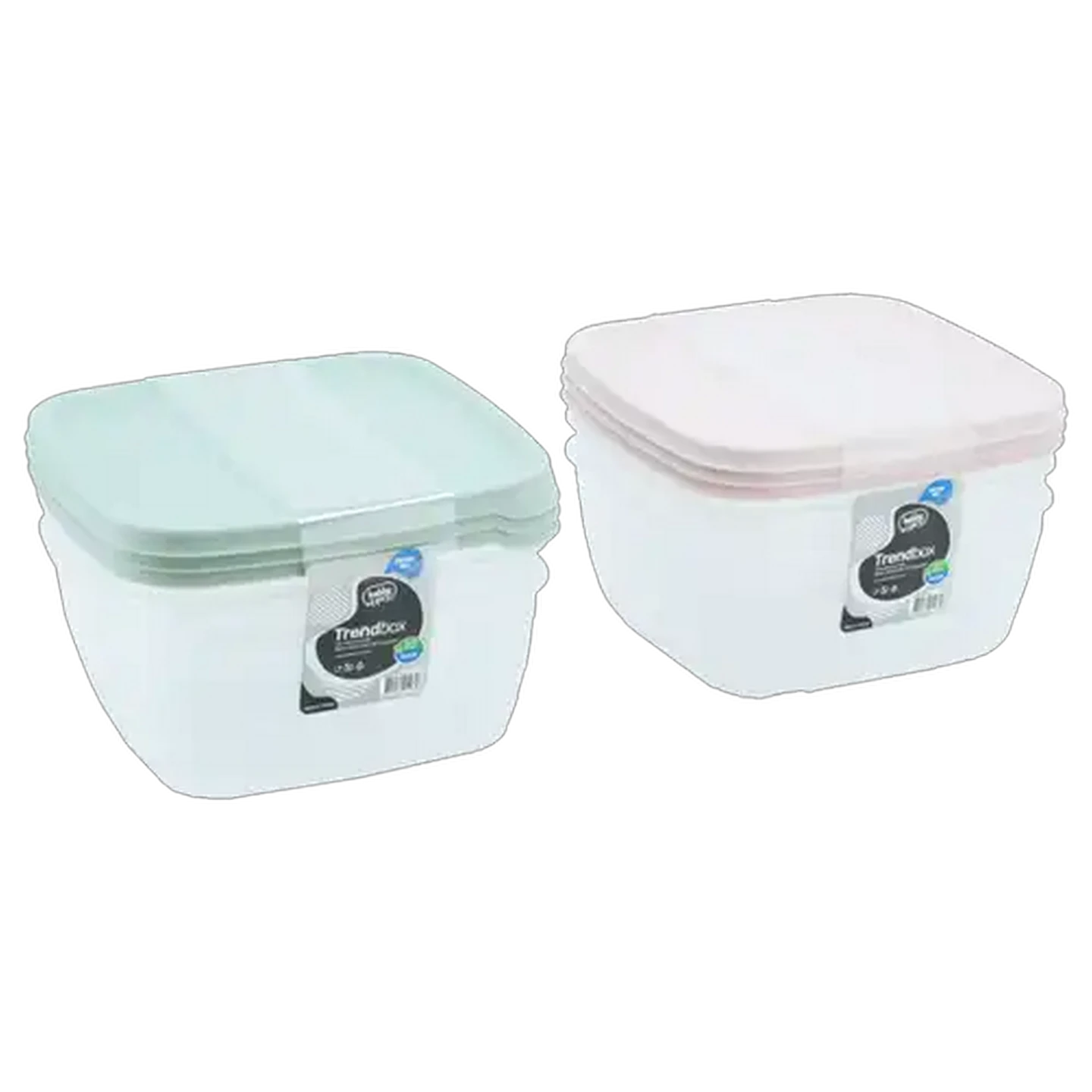 Image of Hobby Life Trendbox Container Set 3 Piece 1.5L (Colour May Vary)