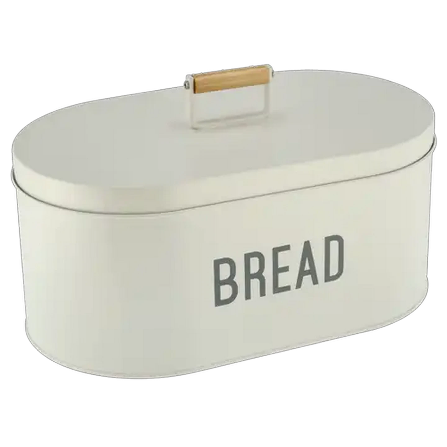 Image of Pearl Iron Bread Bin with Handle