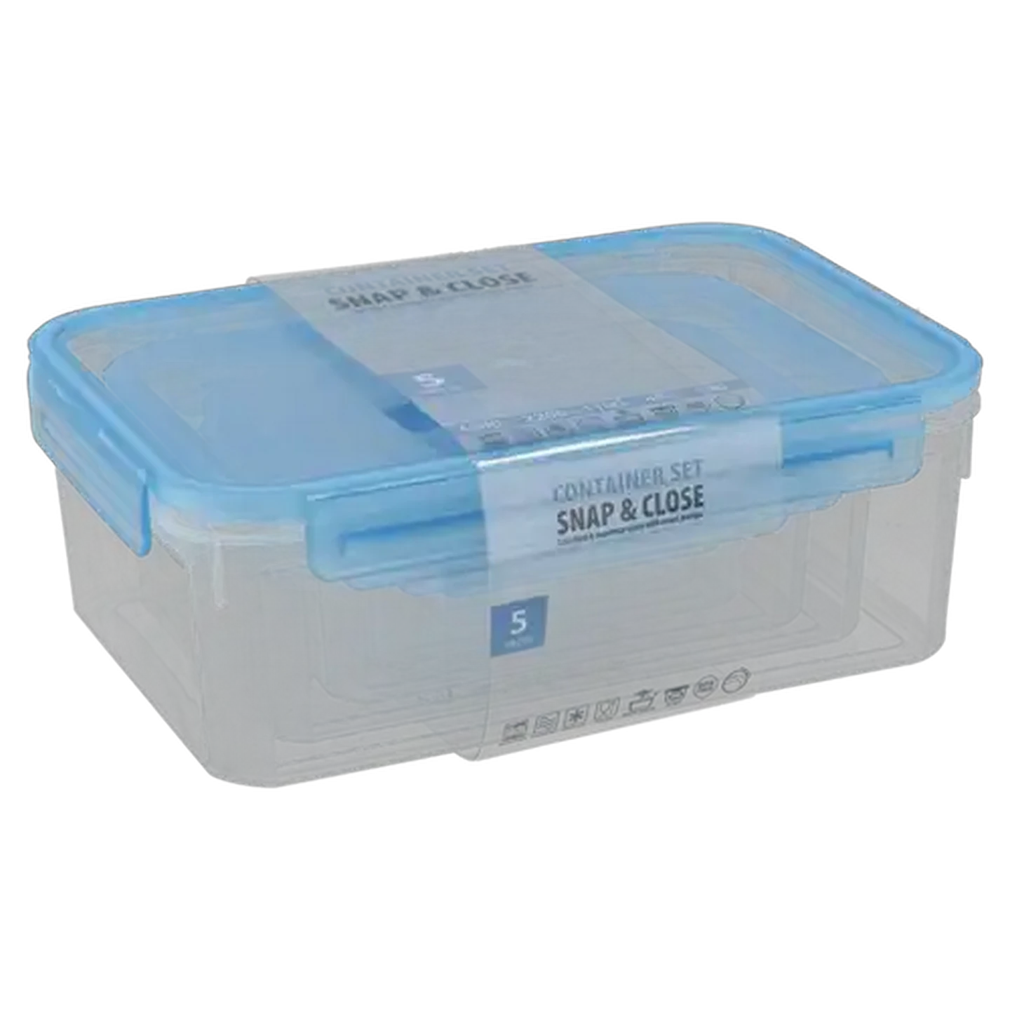Image of Snap & Close Container Saver Storage Set 5-Pack