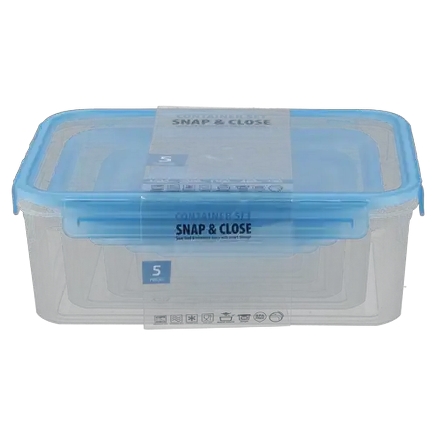 Image of Snap & Close Container Saver Storage Set 5-Pack