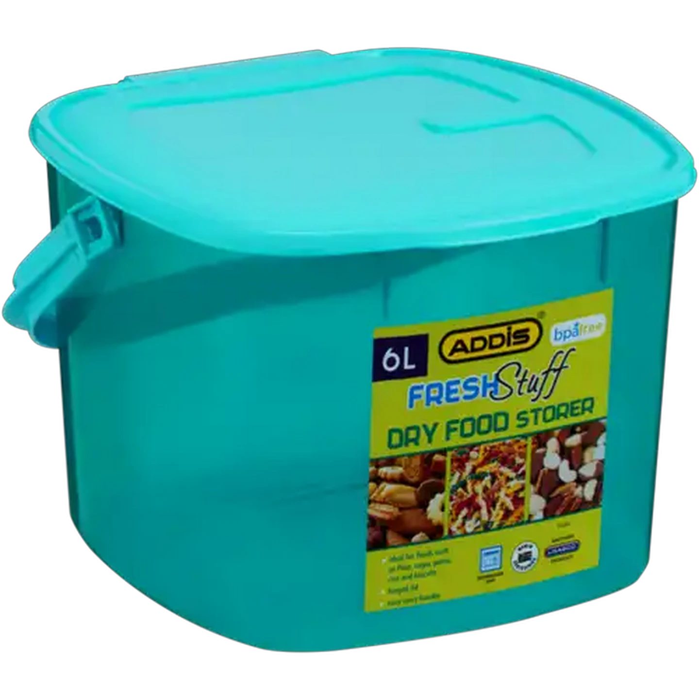 Image of ADDIS Fresh Stuff Blue Dry Food Storer 6L