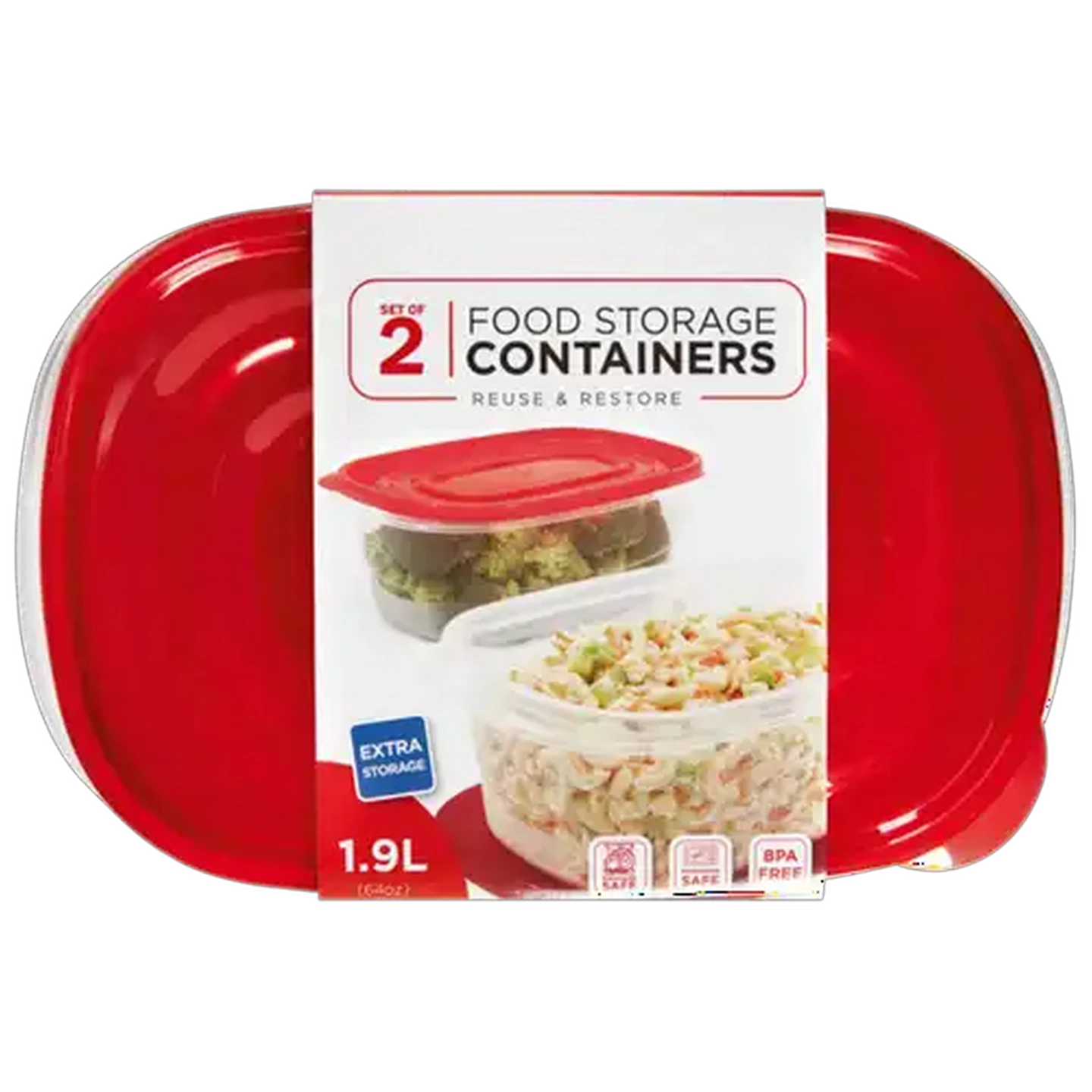 Image of Fresh Work Container Set 2 x 1.9L