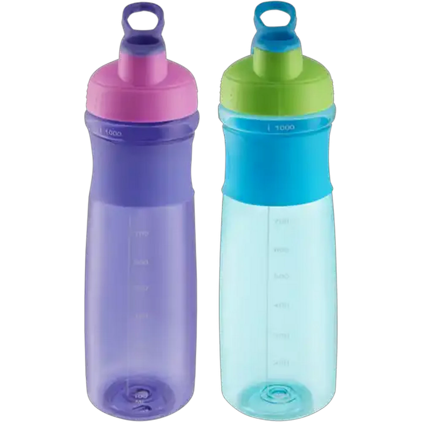 Image of Plastic Funky Water Bottle 1L (Colour May Vary)