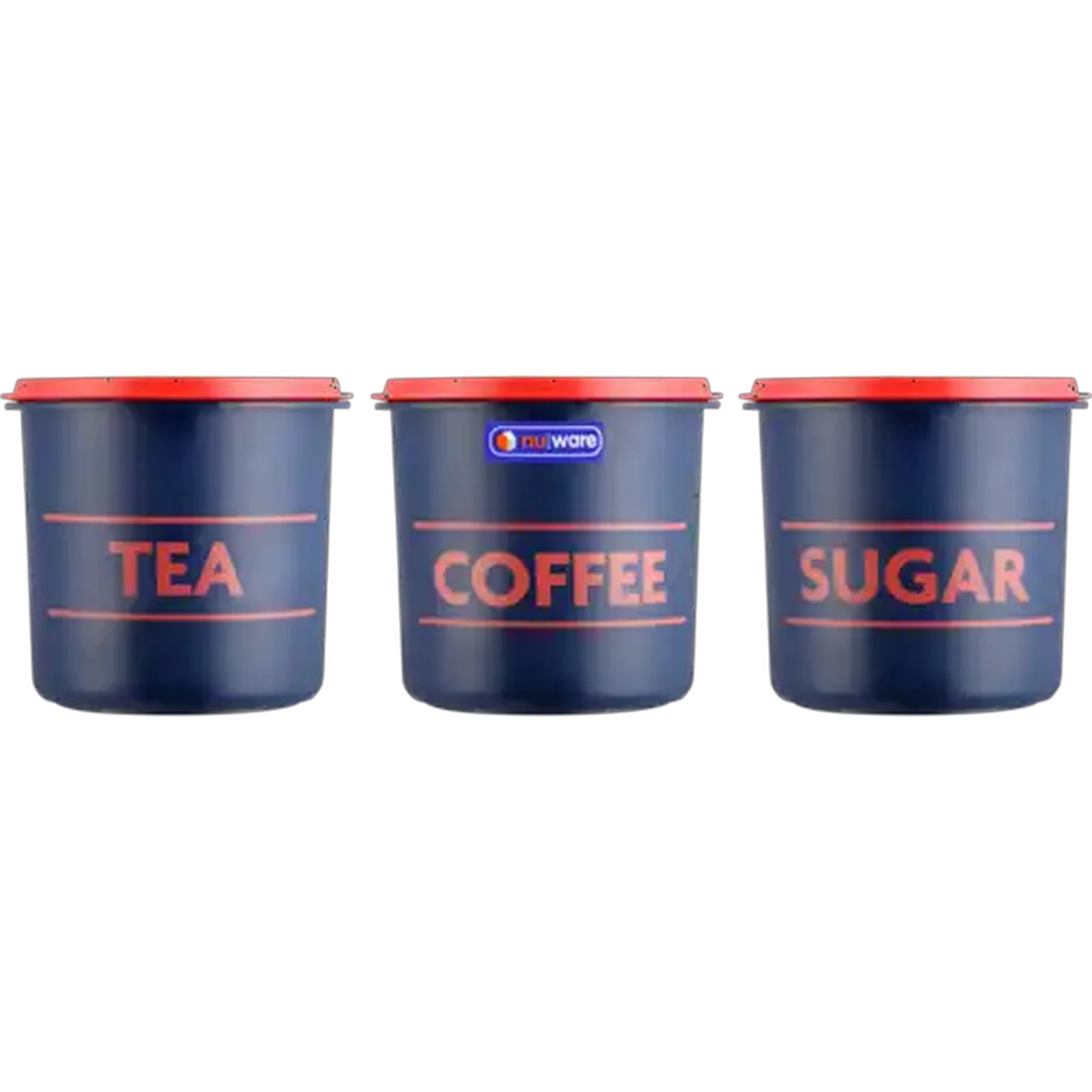 Image of Sugar, Tea & Coffee Canisters