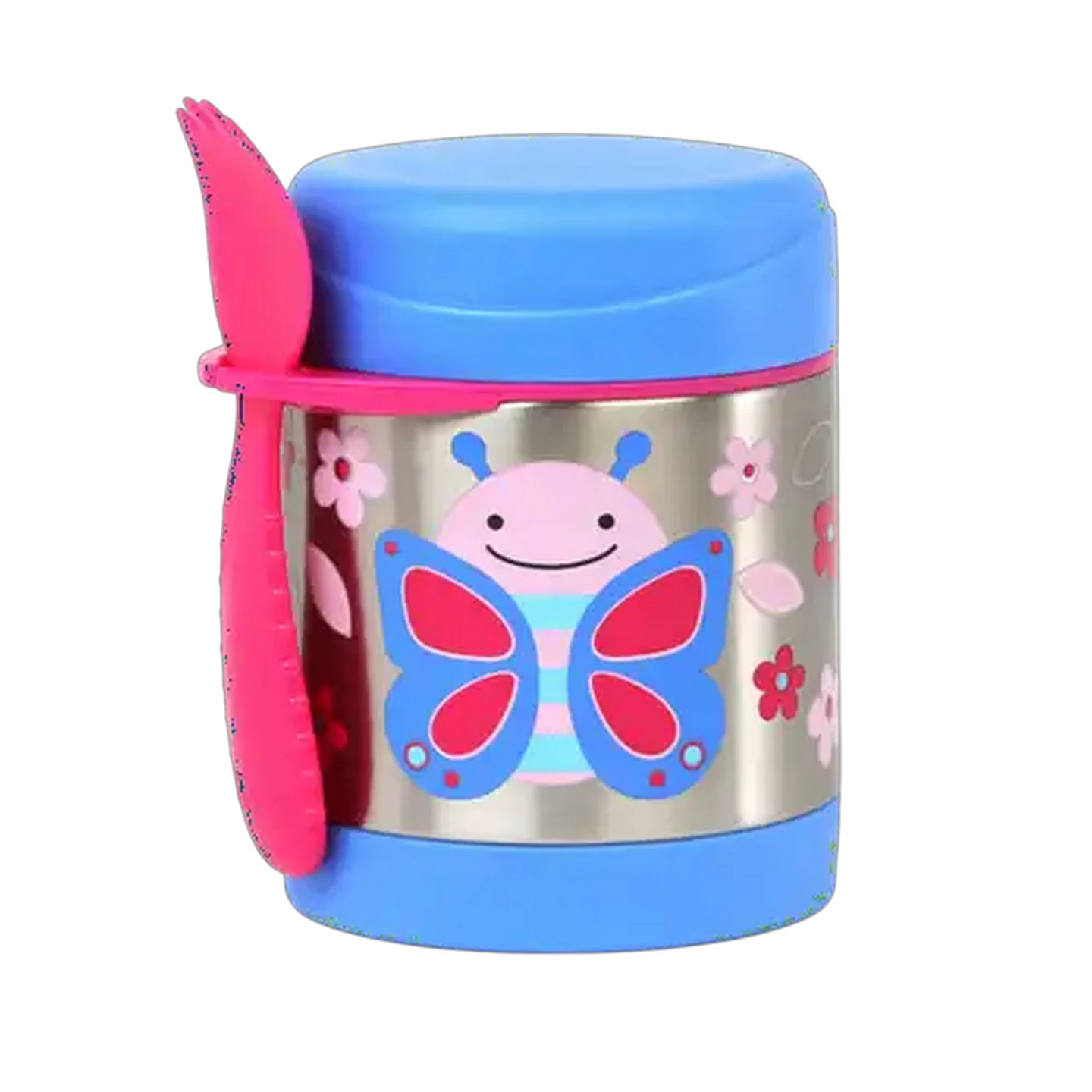 Image of Skip Hop Butterfly Food Jar Zoo 2 Piece