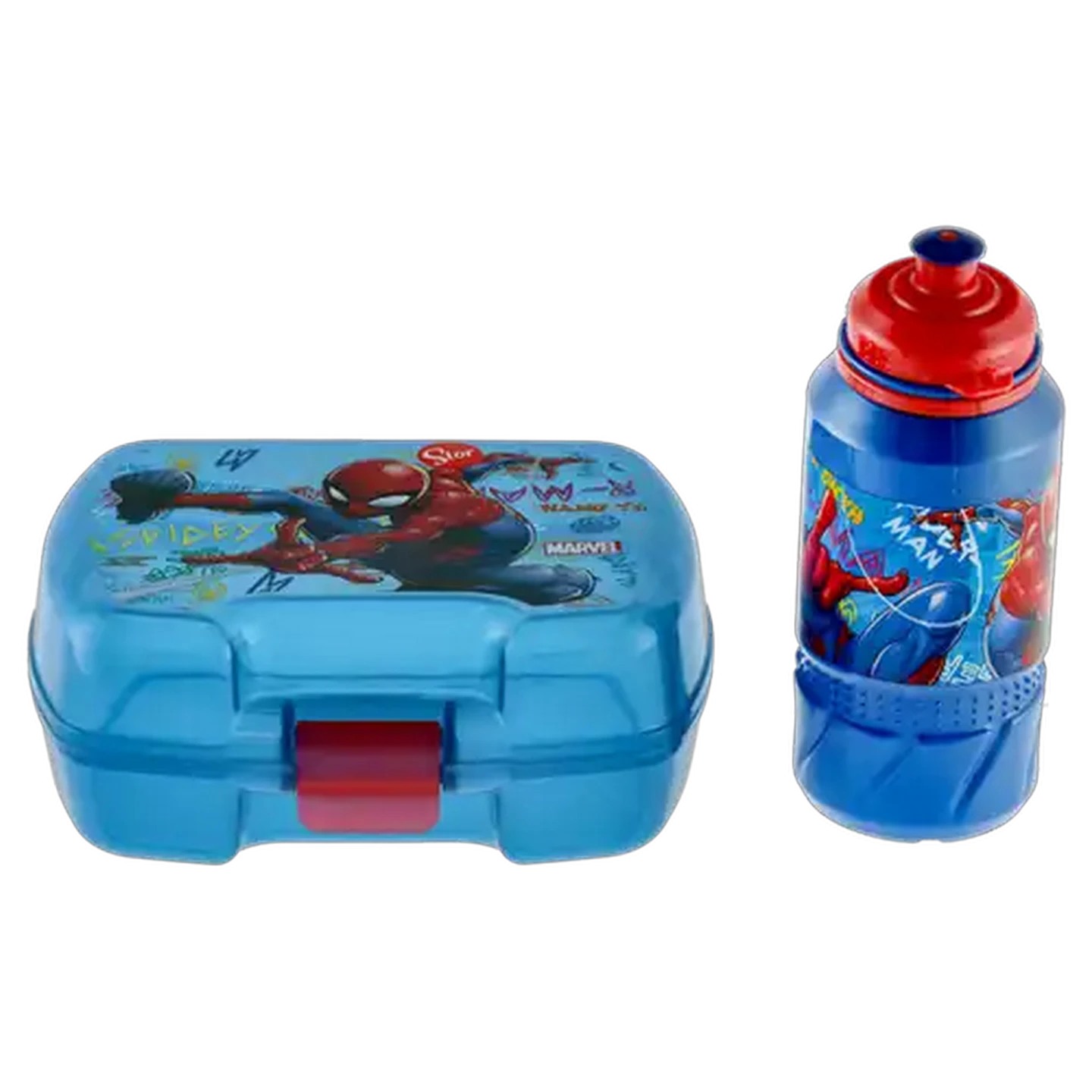 Image of Spider-Man Lunch Box & Bottle Set 420ml