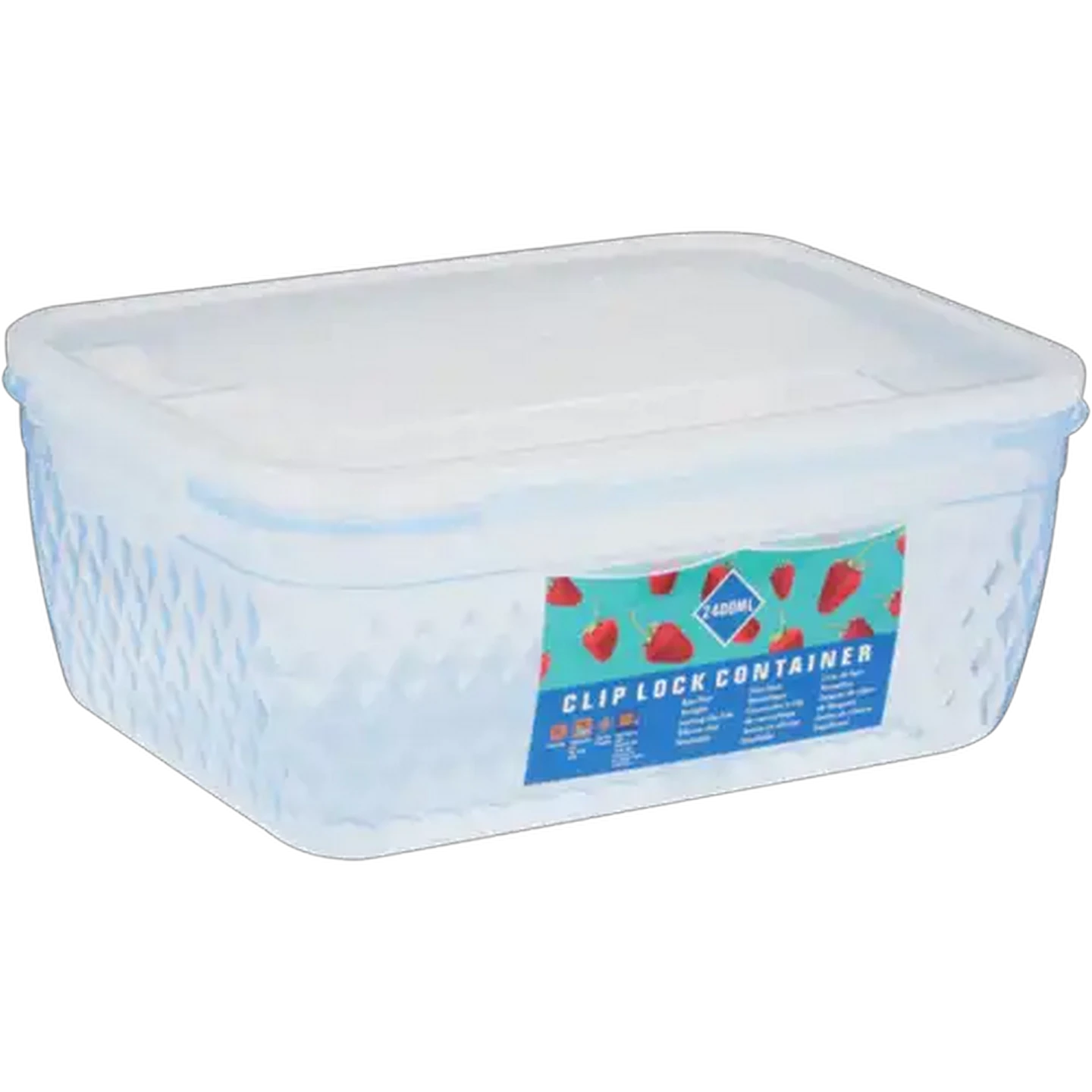 Image of Clip Lock Container 2.4L
