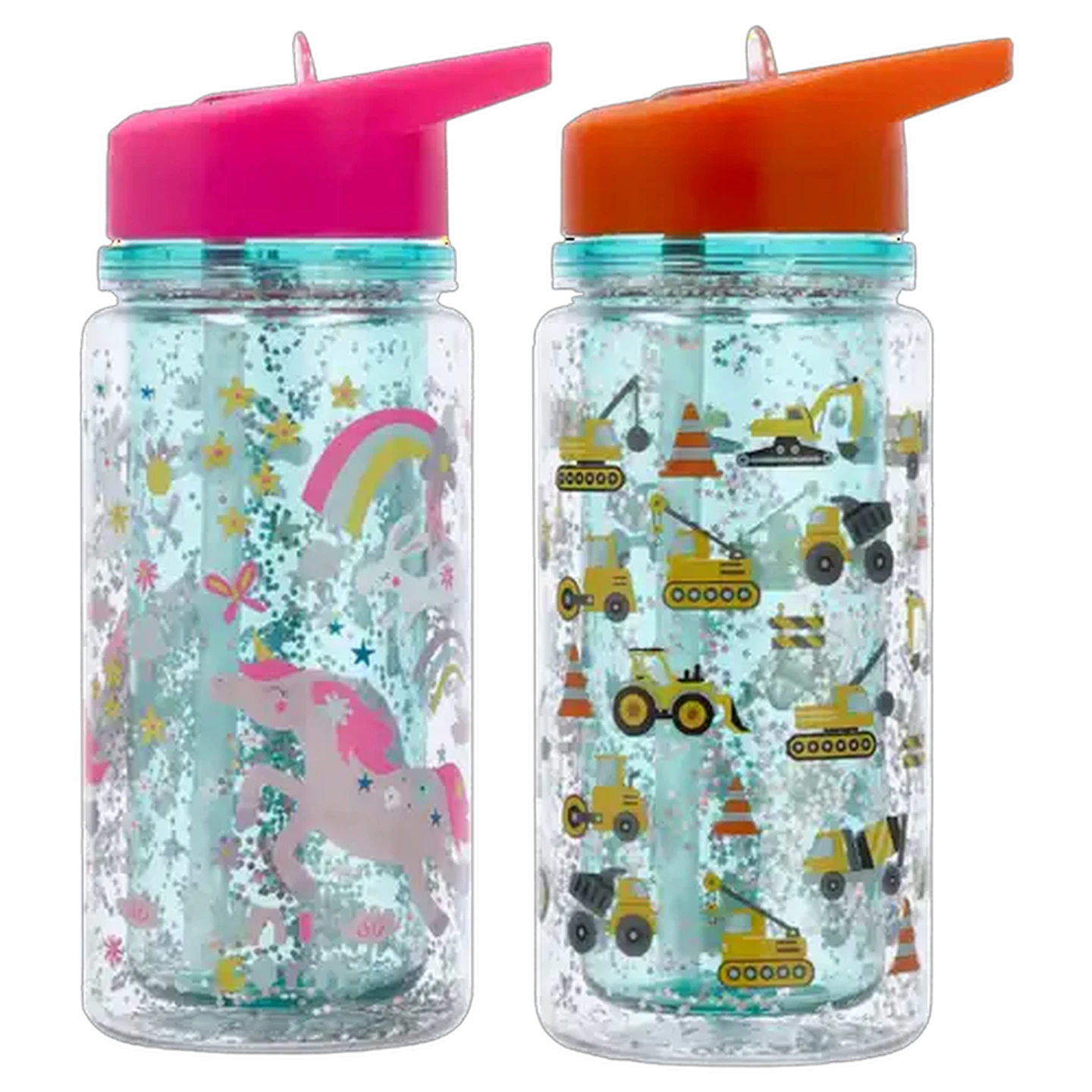 Image of Unicorn or Build Glitter Bottle 300ml (Design May Vary)