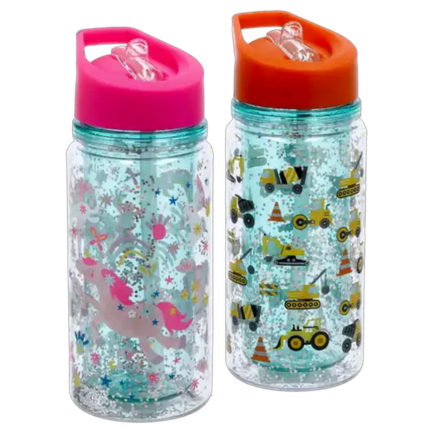 Image of Unicorn or Build Glitter Bottle 300ml (Design May Vary)